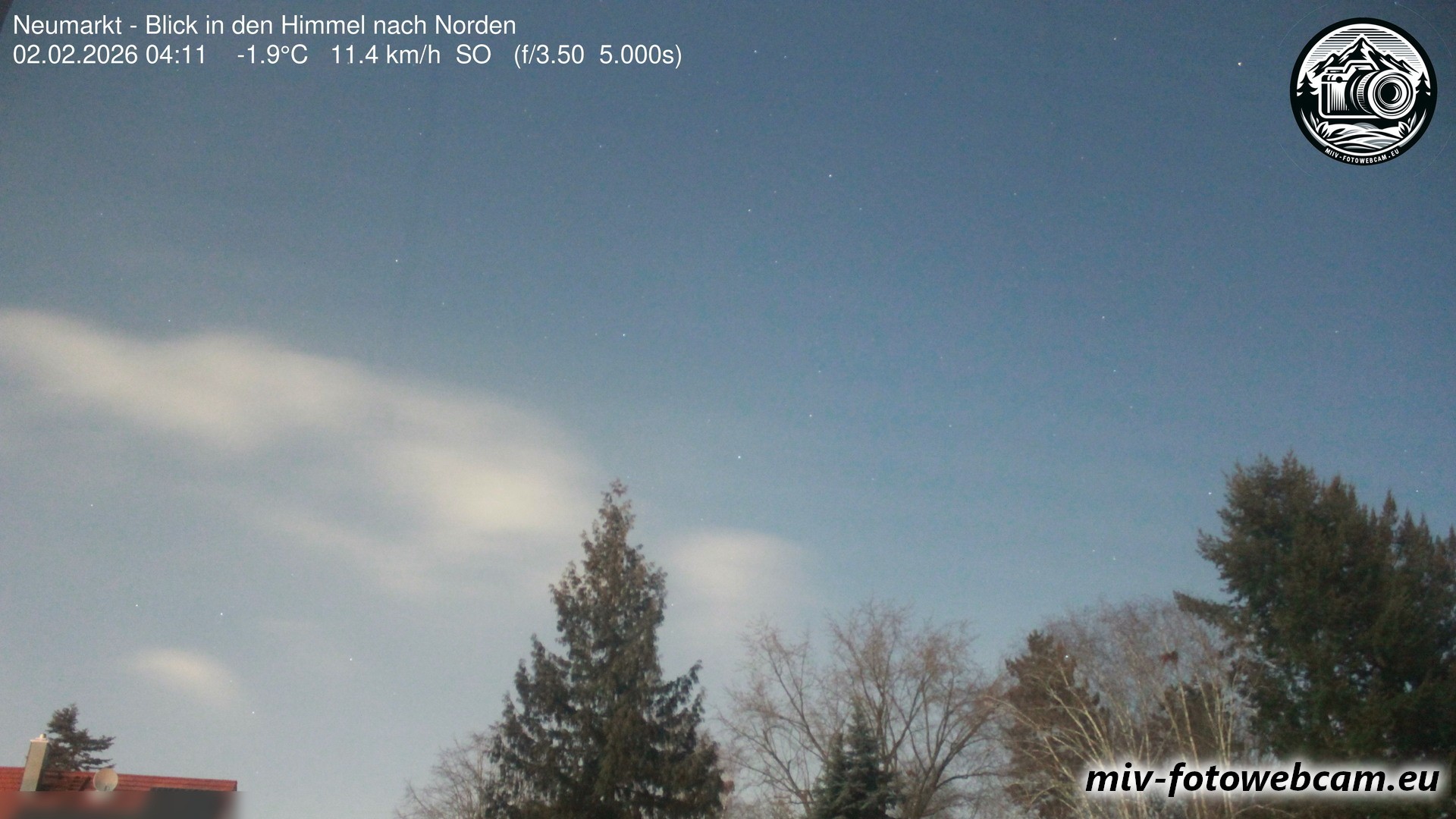 Archiv Foto Neumarkt in der Oberpfalz: Wetter-Webcam