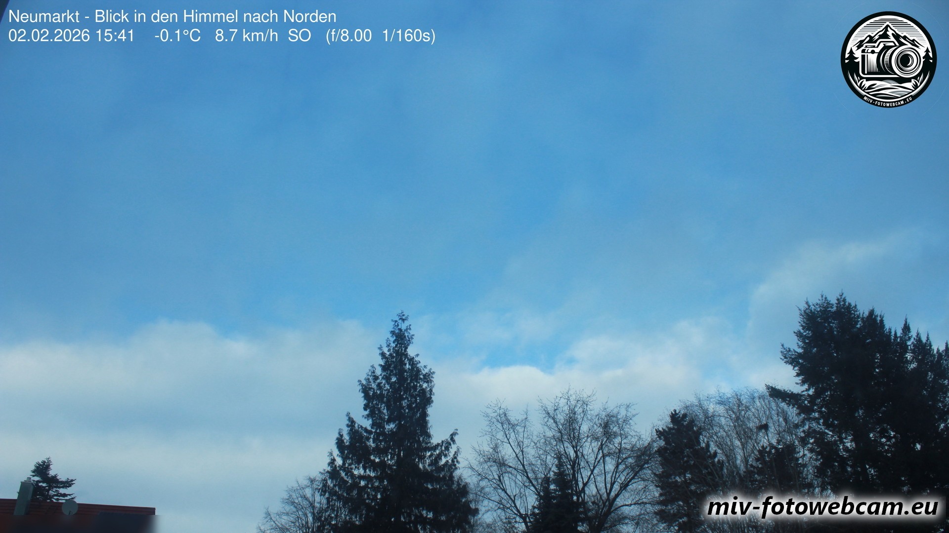 Archiv Foto Neumarkt in der Oberpfalz: Wetter-Webcam