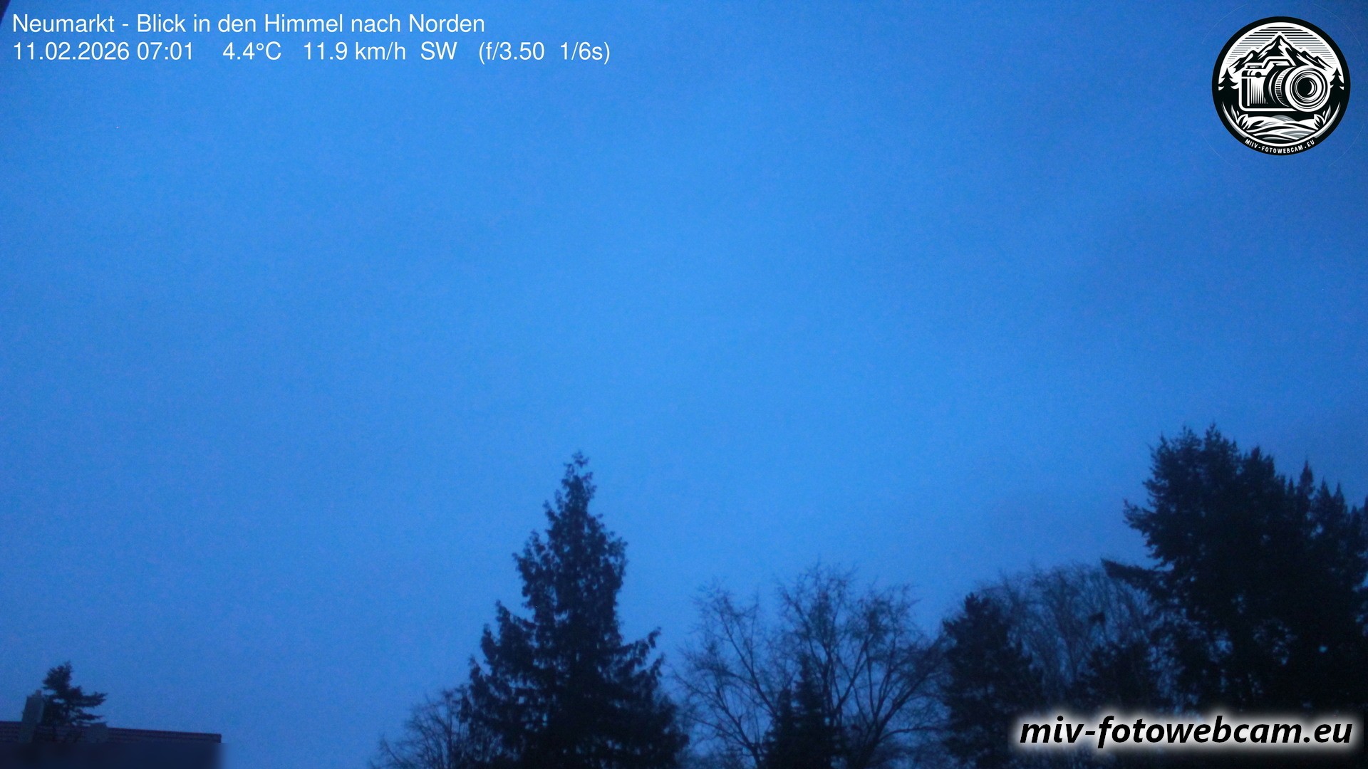 Archiv Foto Neumarkt in der Oberpfalz: Wetter-Webcam Norden