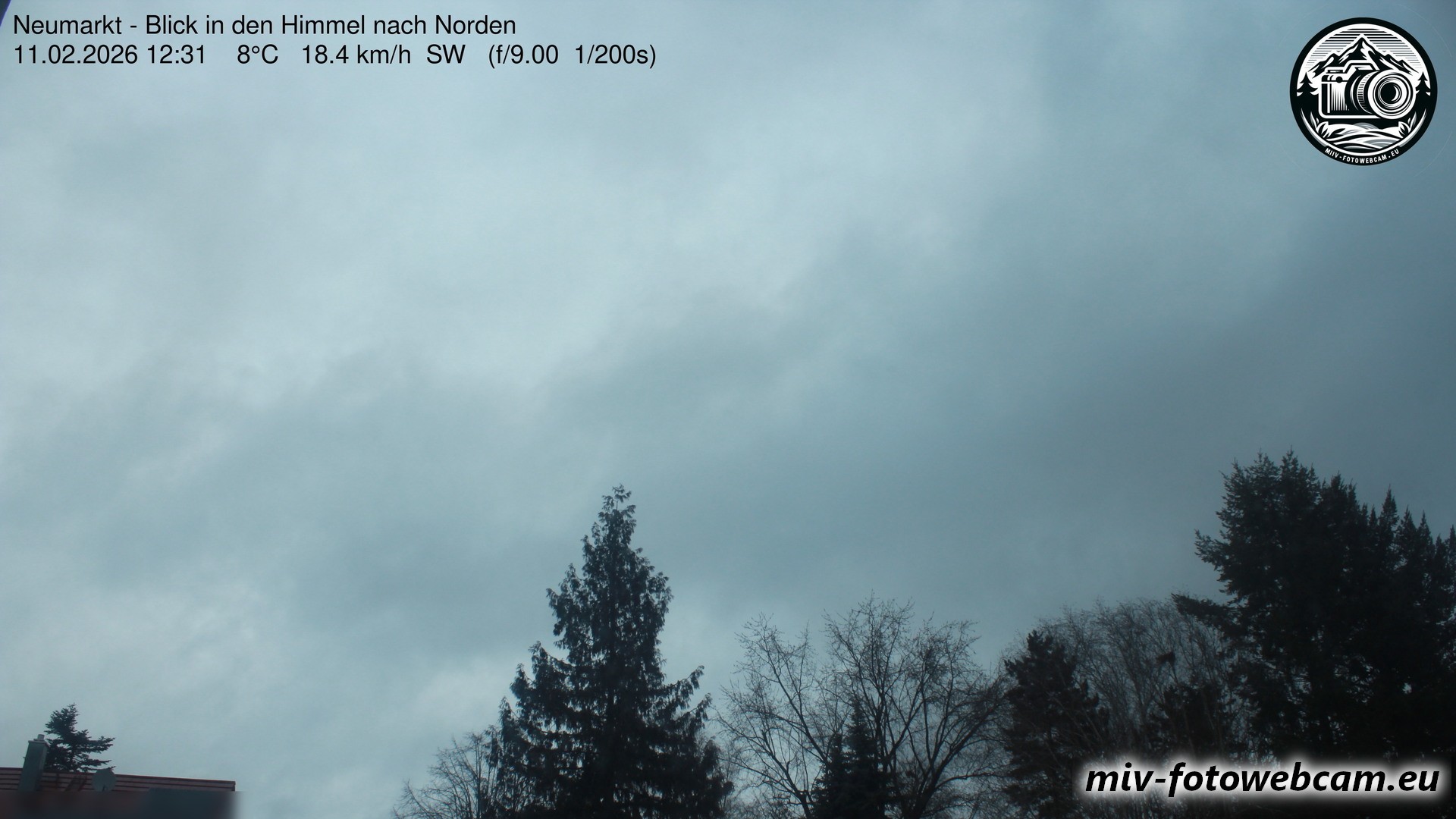 Archiv Foto Neumarkt in der Oberpfalz: Wetter-Webcam Norden