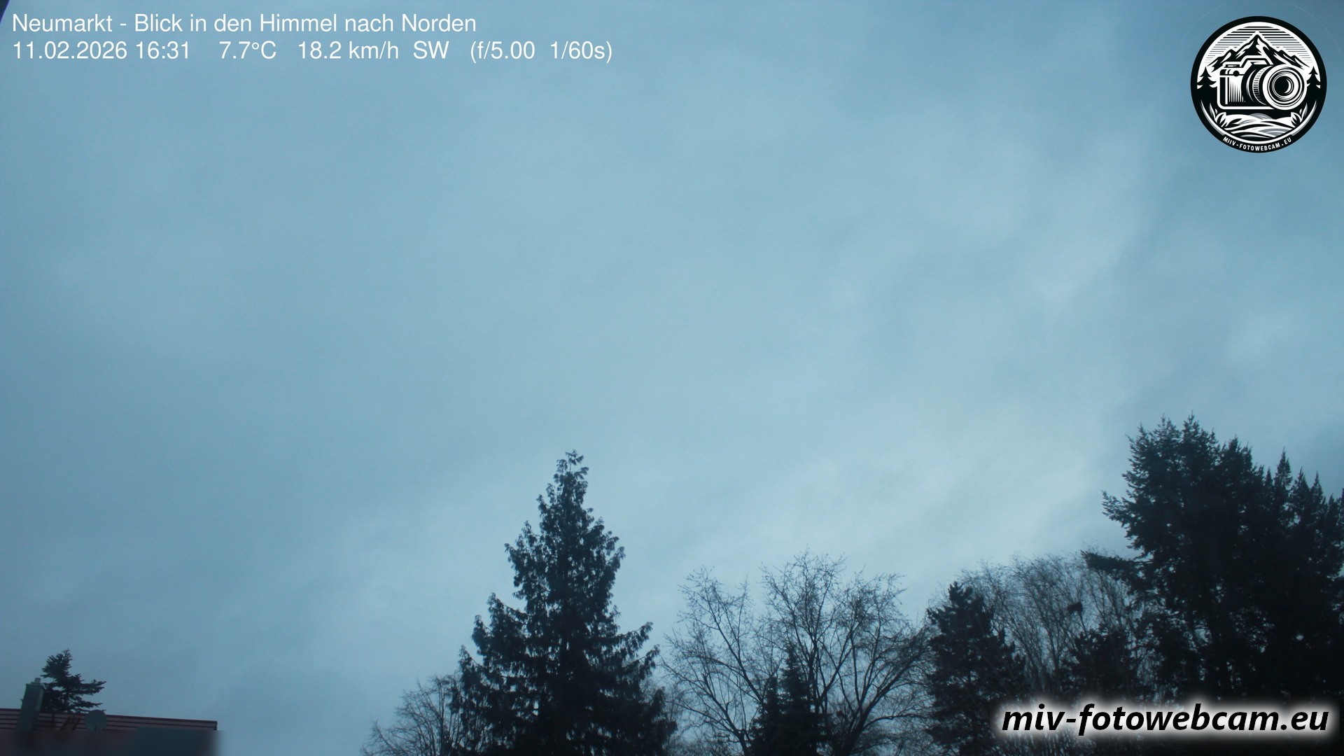 Archiv Foto Neumarkt in der Oberpfalz: Wetter-Webcam Norden