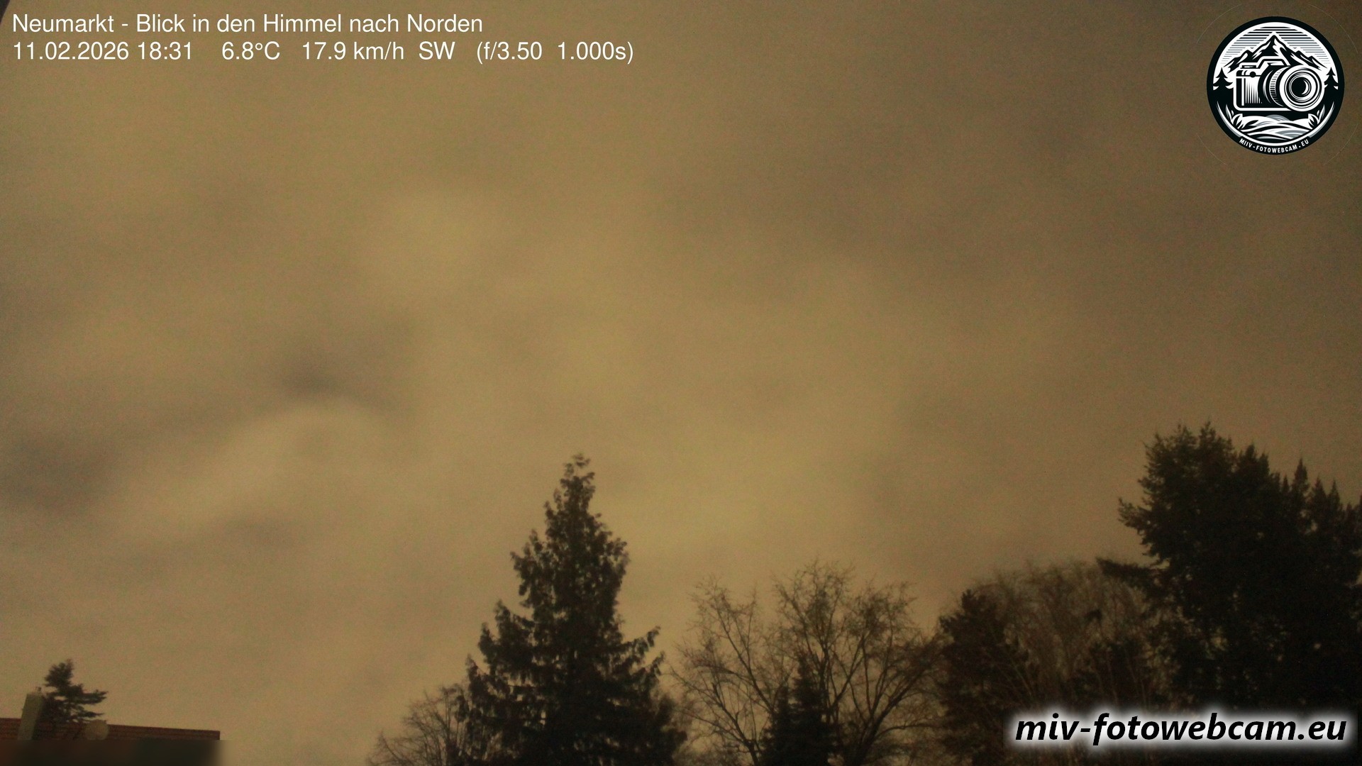 Archiv Foto Neumarkt in der Oberpfalz: Wetter-Webcam Norden