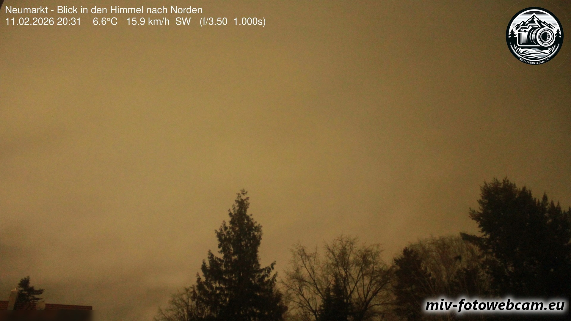 Archiv Foto Neumarkt in der Oberpfalz: Wetter-Webcam Norden