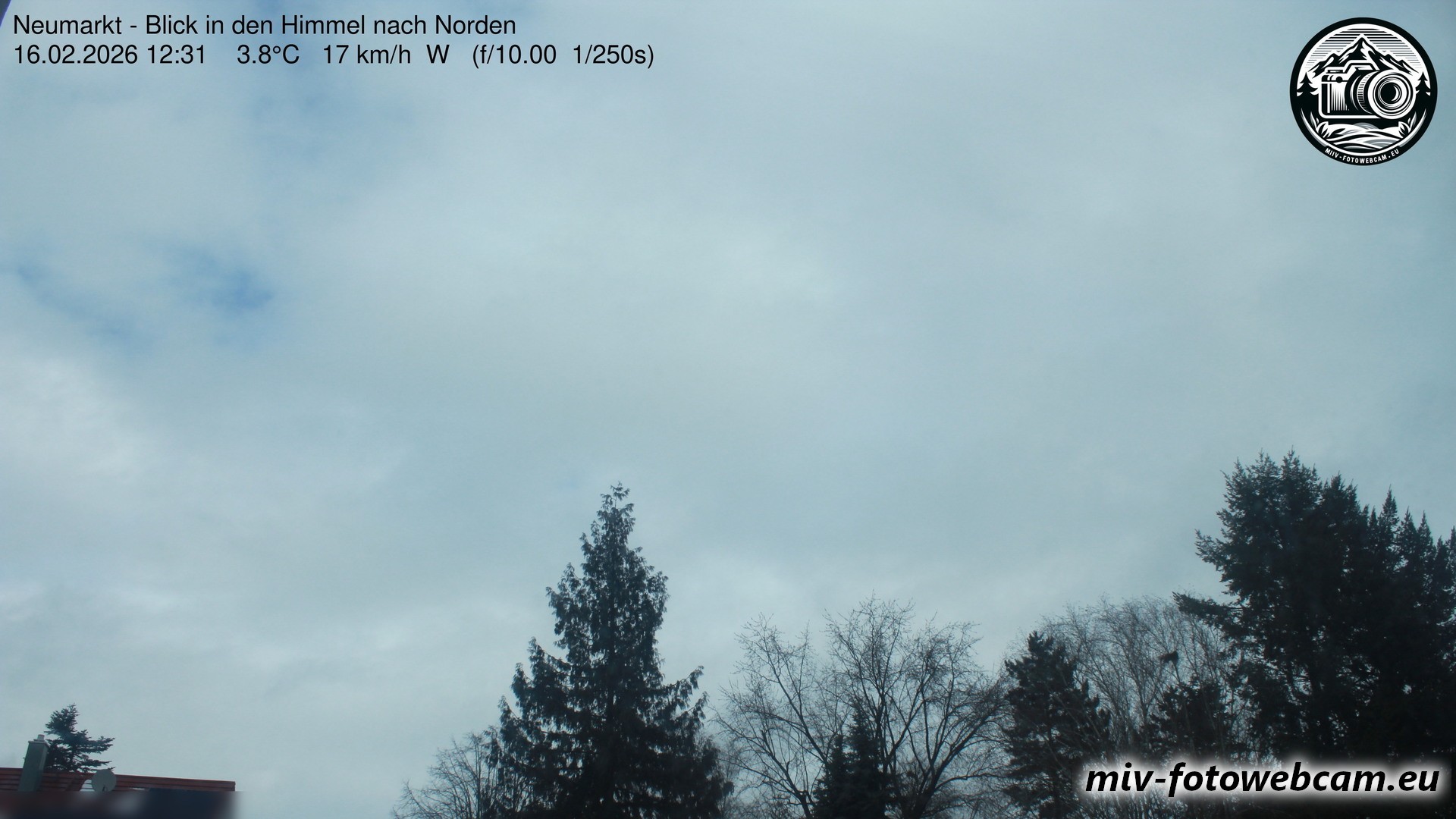 Archiv Foto Neumarkt in der Oberpfalz: Wetter-Webcam Norden