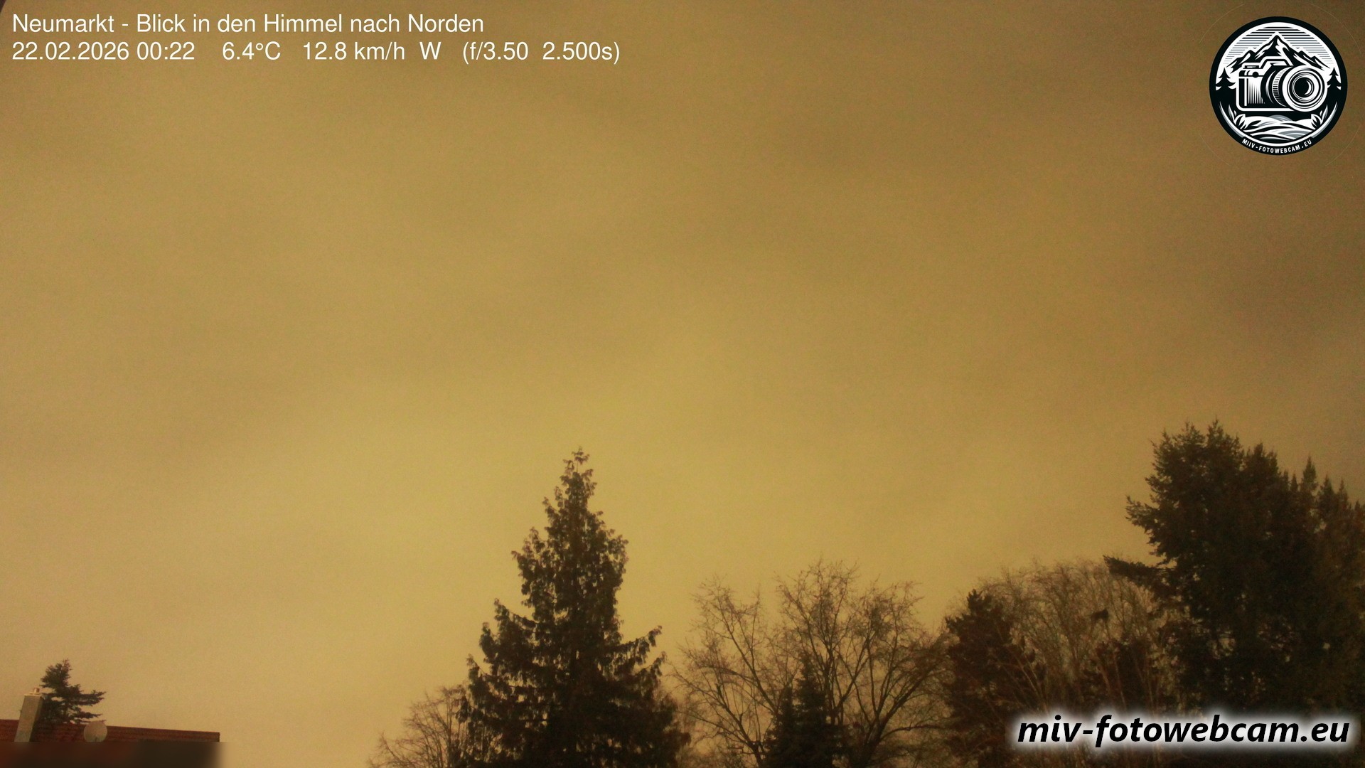 Archiv Foto Neumarkt in der Oberpfalz: Wetter-Webcam Norden