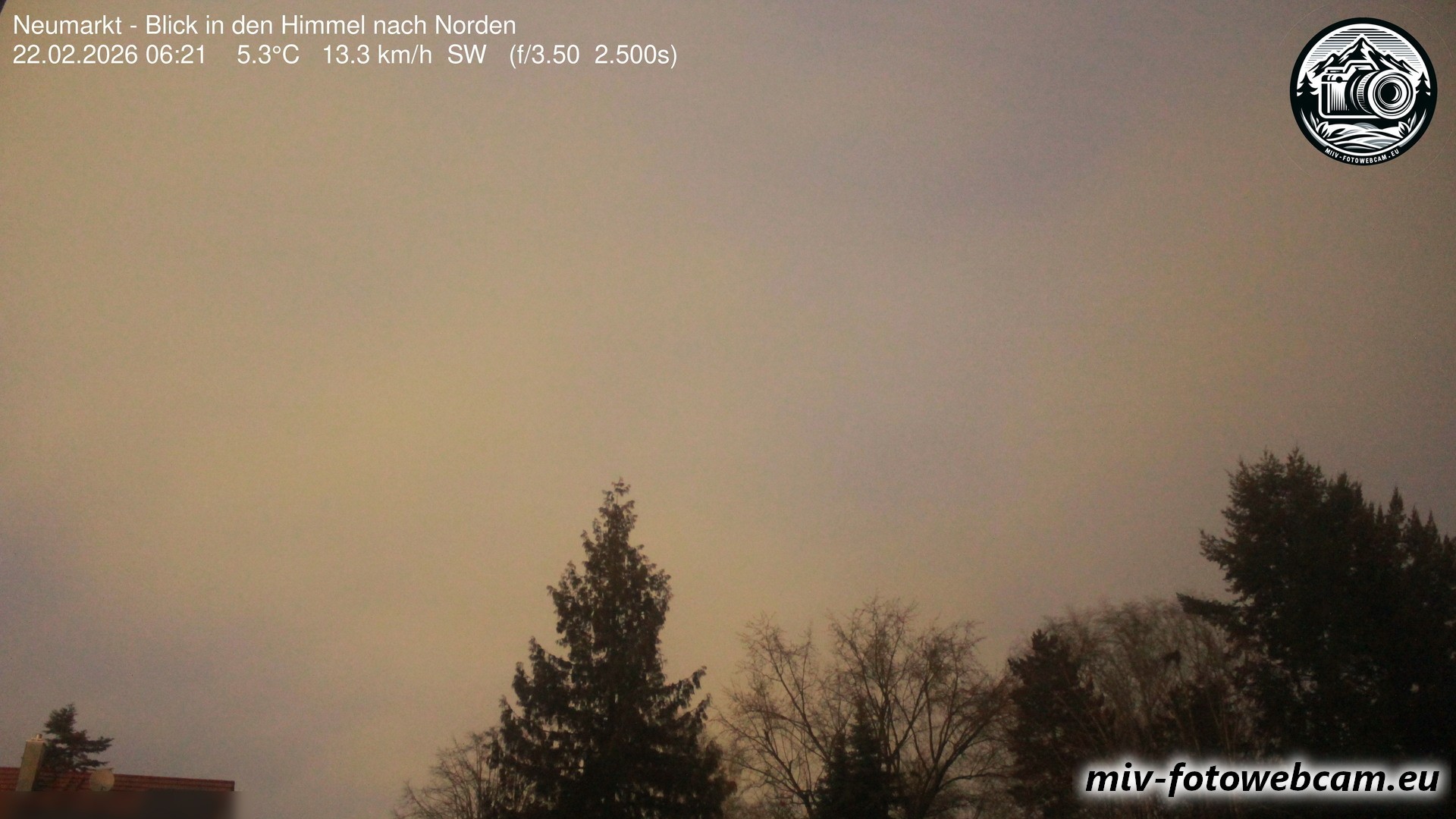 Archiv Foto Neumarkt in der Oberpfalz: Wetter-Webcam Norden