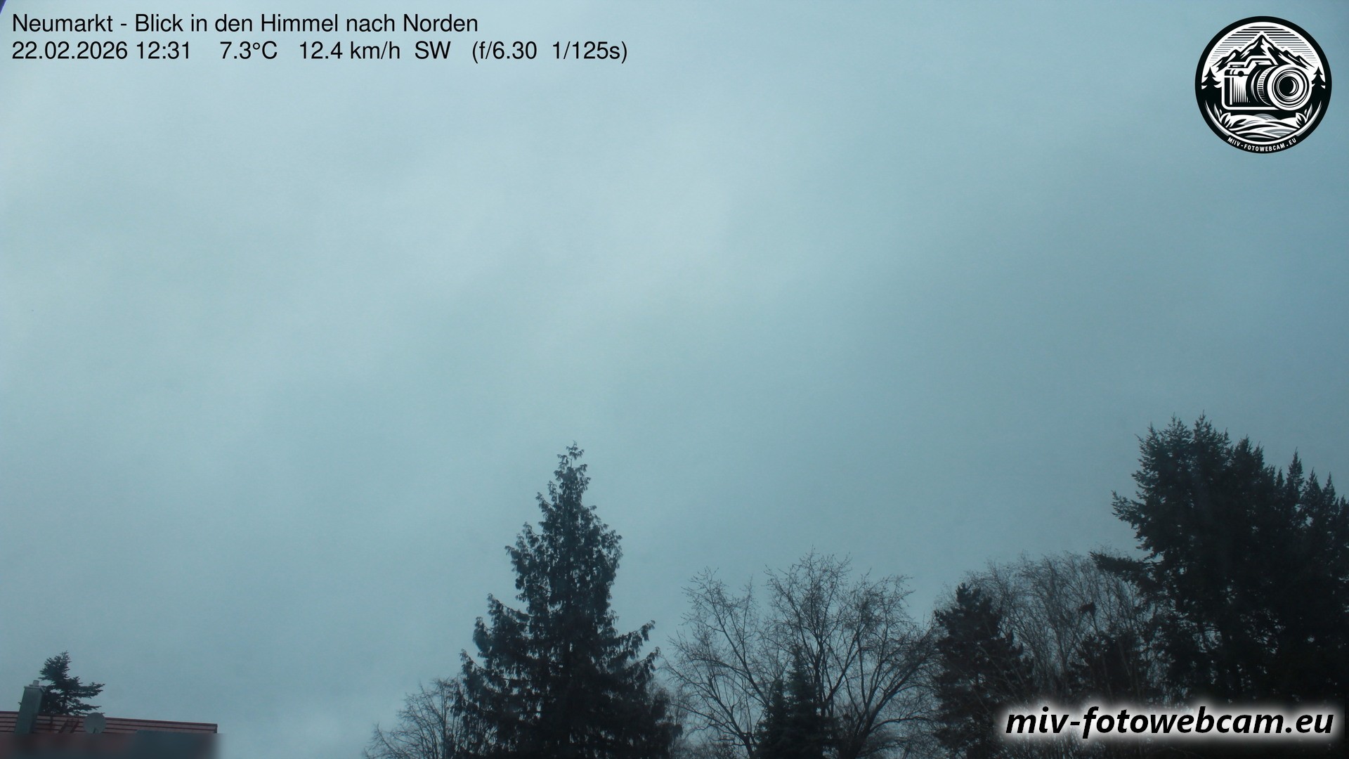 Archiv Foto Neumarkt in der Oberpfalz: Wetter-Webcam Norden