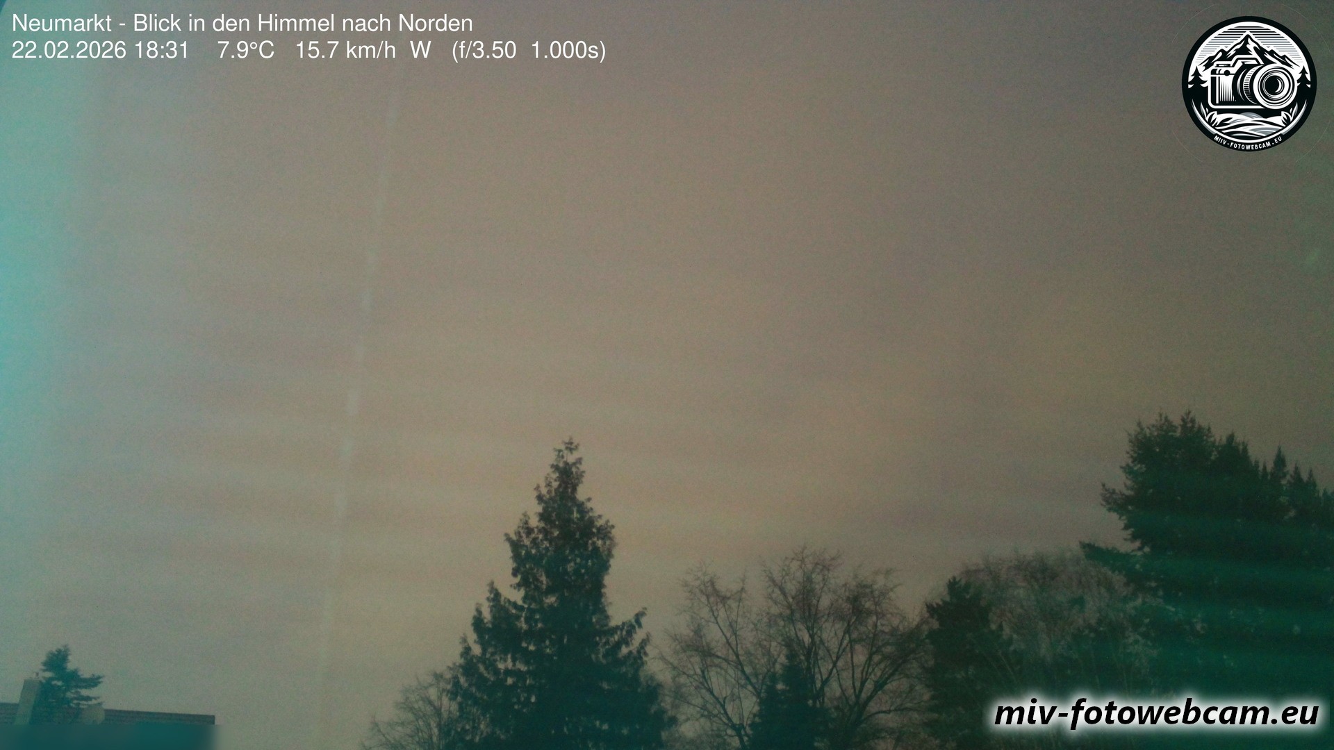 Archiv Foto Neumarkt in der Oberpfalz: Wetter-Webcam Norden