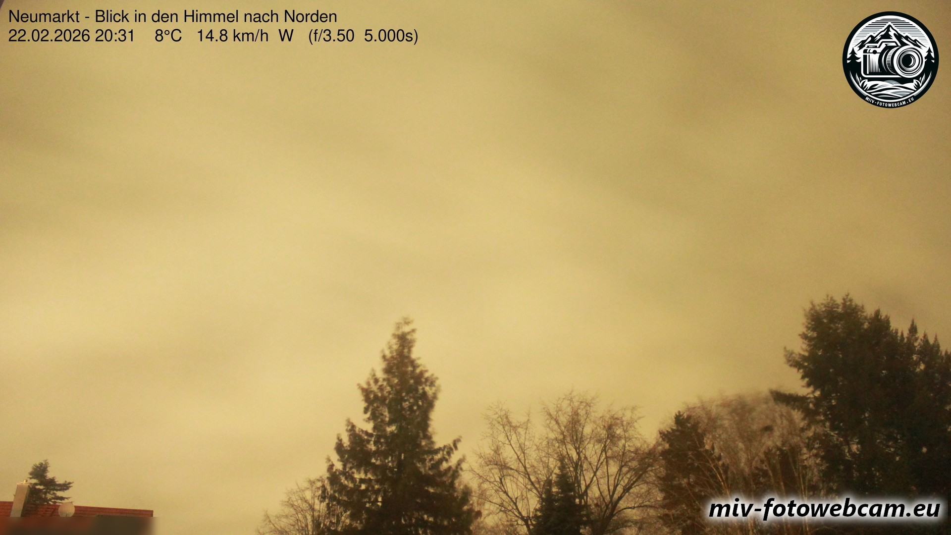 Archiv Foto Neumarkt in der Oberpfalz: Wetter-Webcam Norden