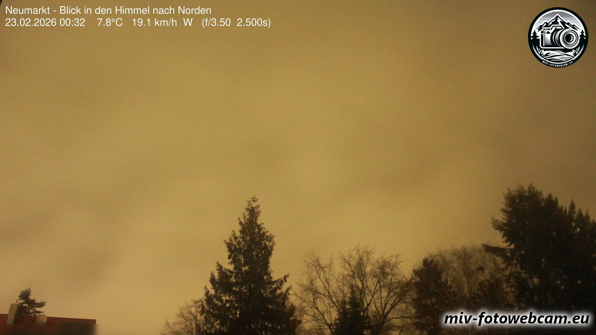 Archiv Foto Neumarkt in der Oberpfalz: Wetter-Webcam Norden