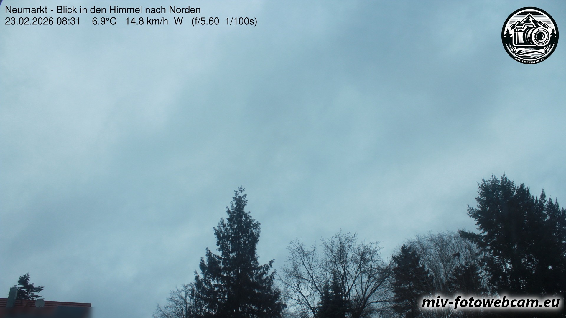 Archiv Foto Neumarkt in der Oberpfalz: Wetter-Webcam Norden