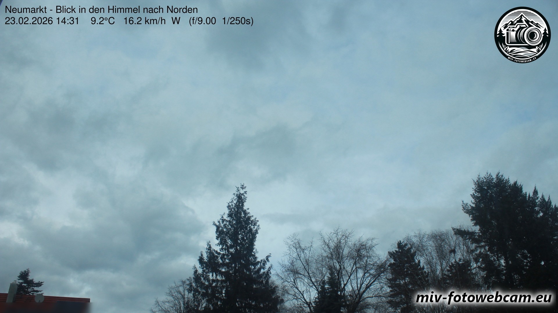 Archiv Foto Neumarkt in der Oberpfalz: Wetter-Webcam Norden