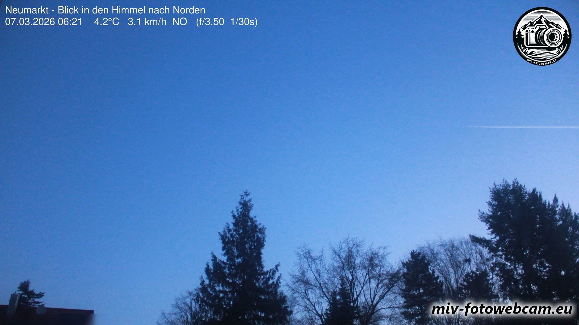 Archiv Foto Neumarkt in der Oberpfalz: Wetter-Webcam Norden