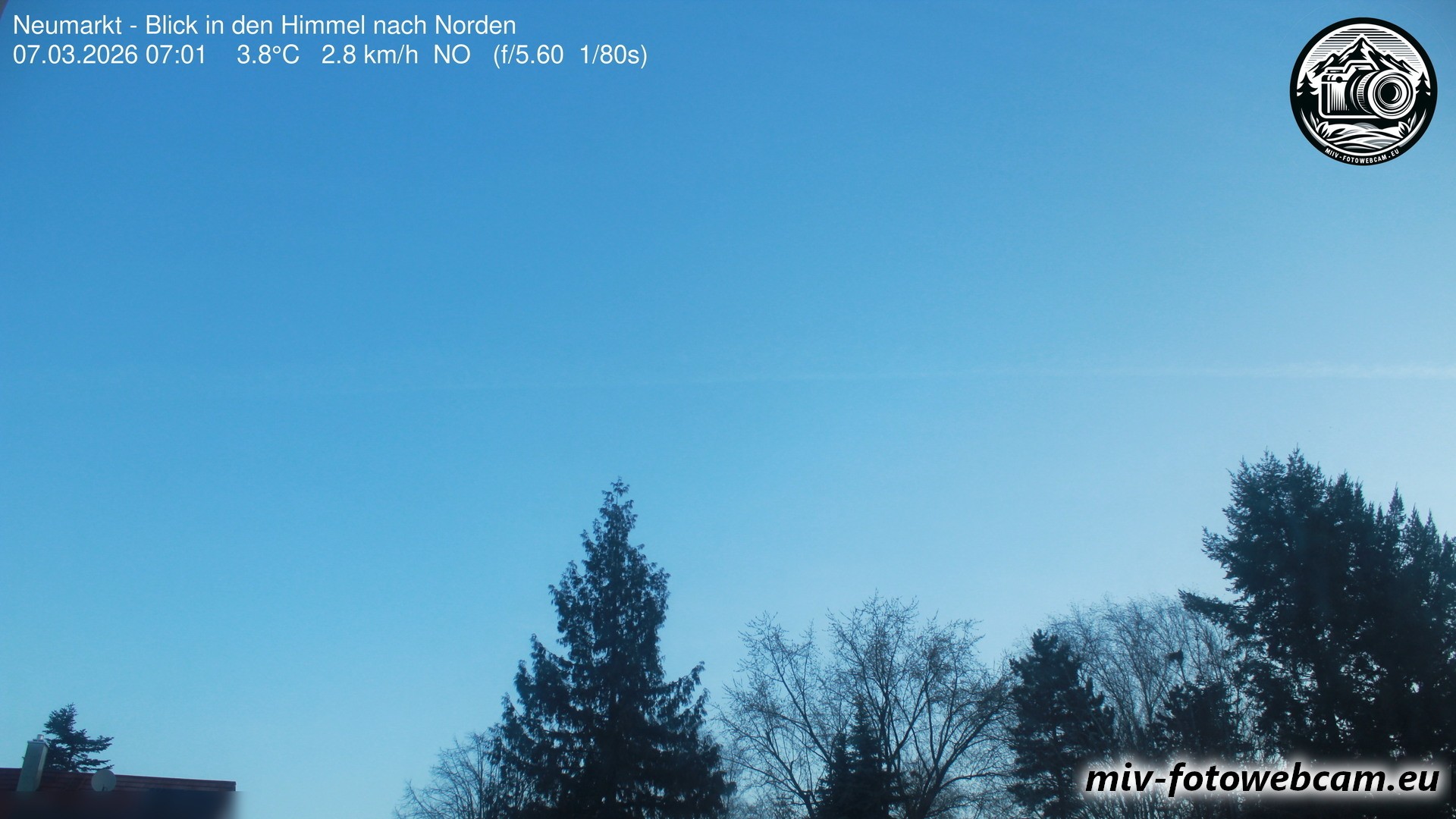 Archiv Foto Neumarkt in der Oberpfalz: Wetter-Webcam Norden