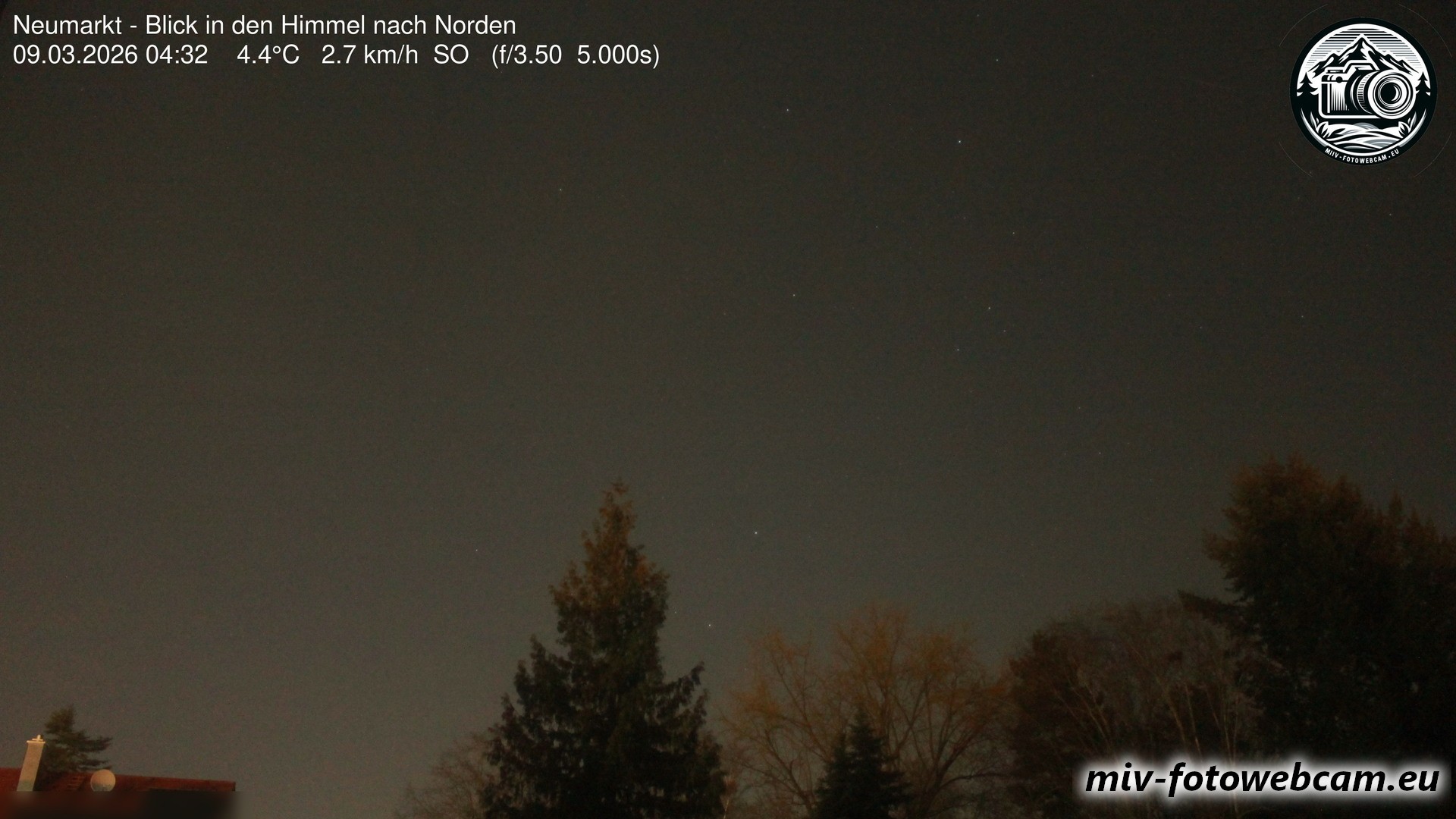 Archiv Foto Neumarkt in der Oberpfalz: Wetter-Webcam Norden