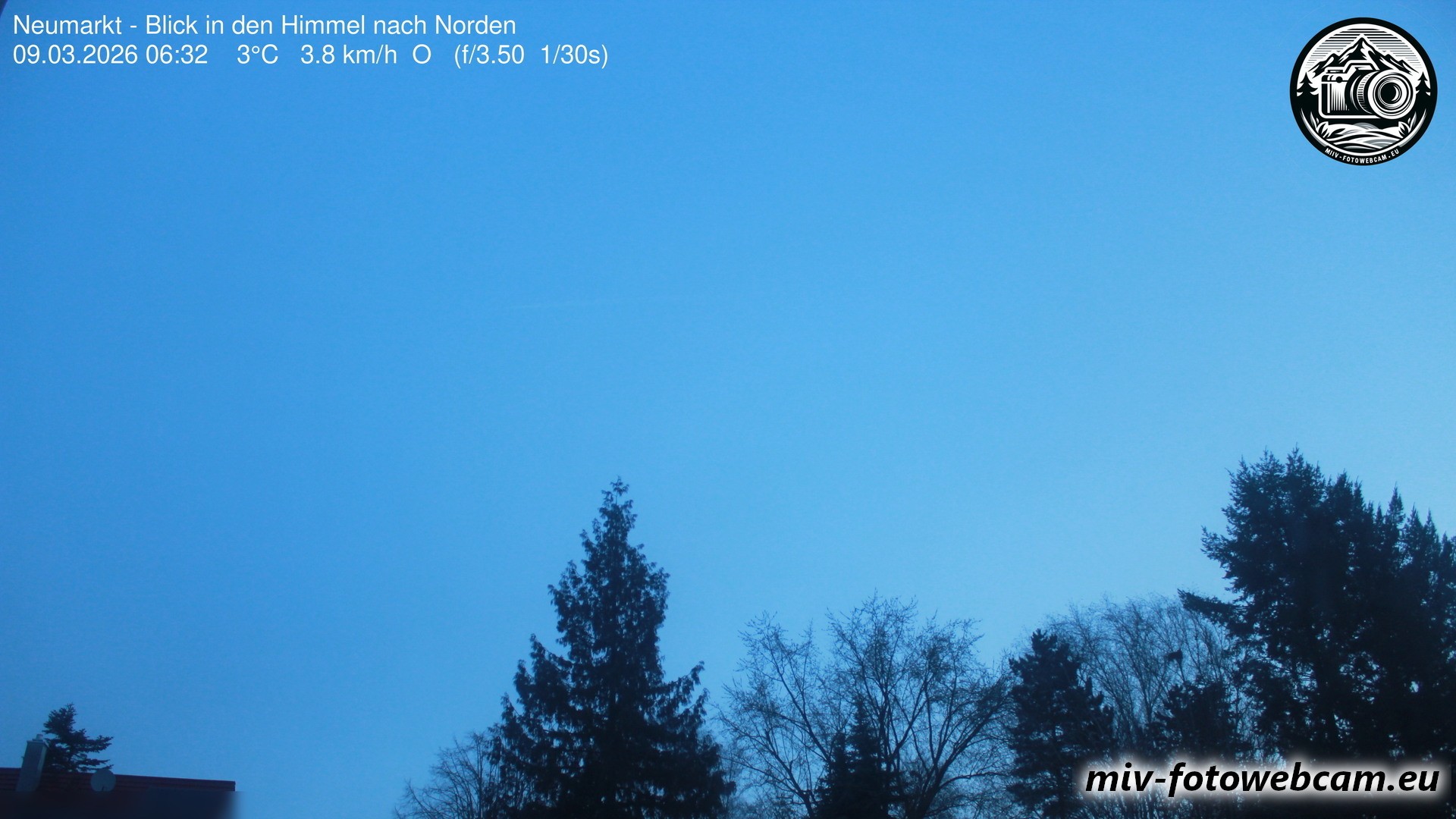 Archiv Foto Neumarkt in der Oberpfalz: Wetter-Webcam Norden