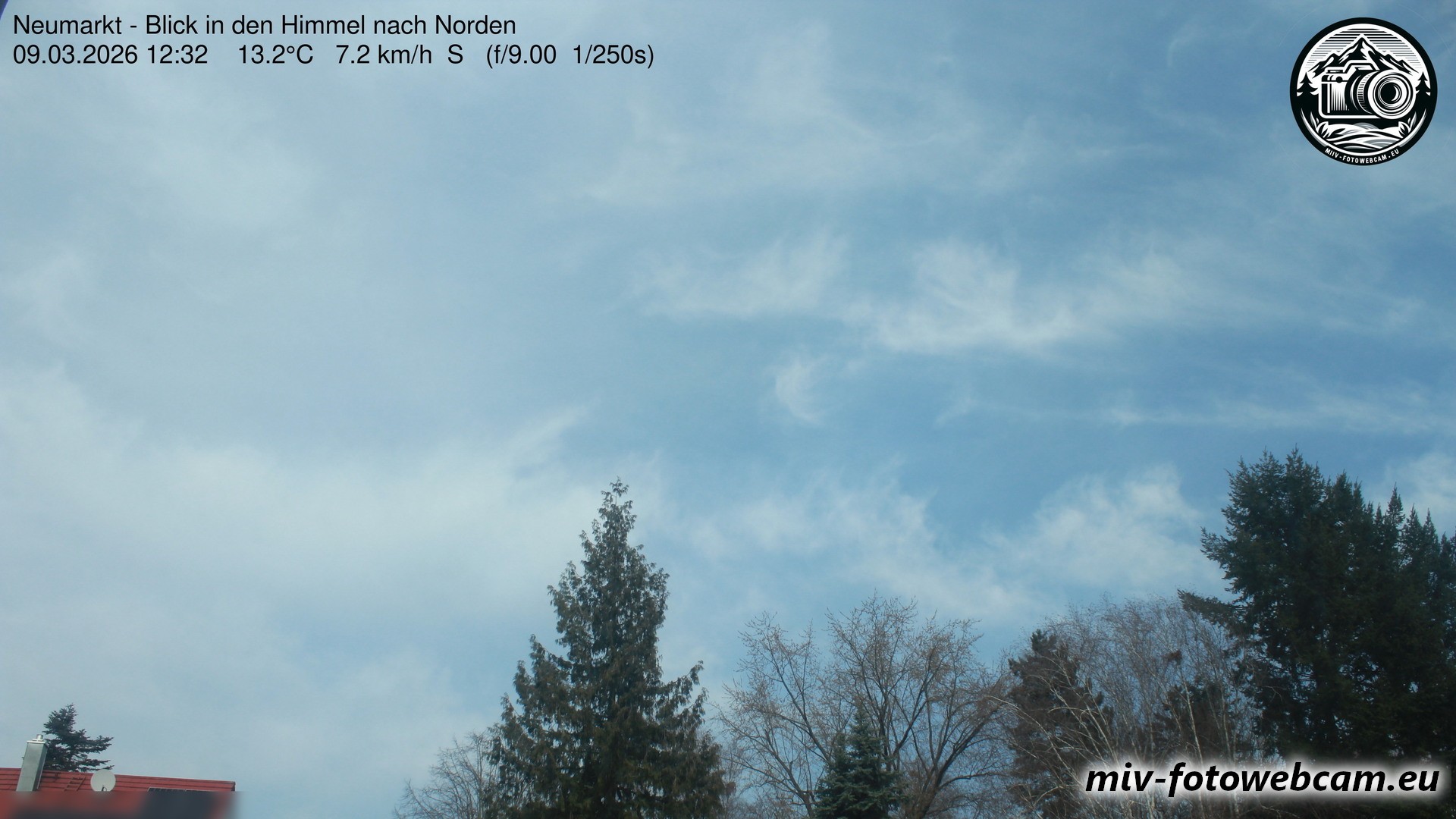 Archiv Foto Neumarkt in der Oberpfalz: Wetter-Webcam Norden