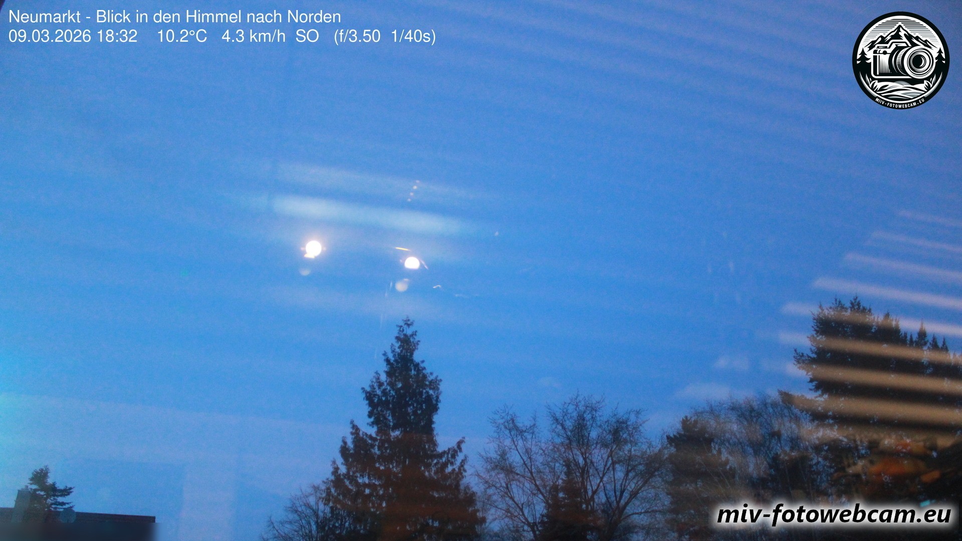 Archiv Foto Neumarkt in der Oberpfalz: Wetter-Webcam Norden