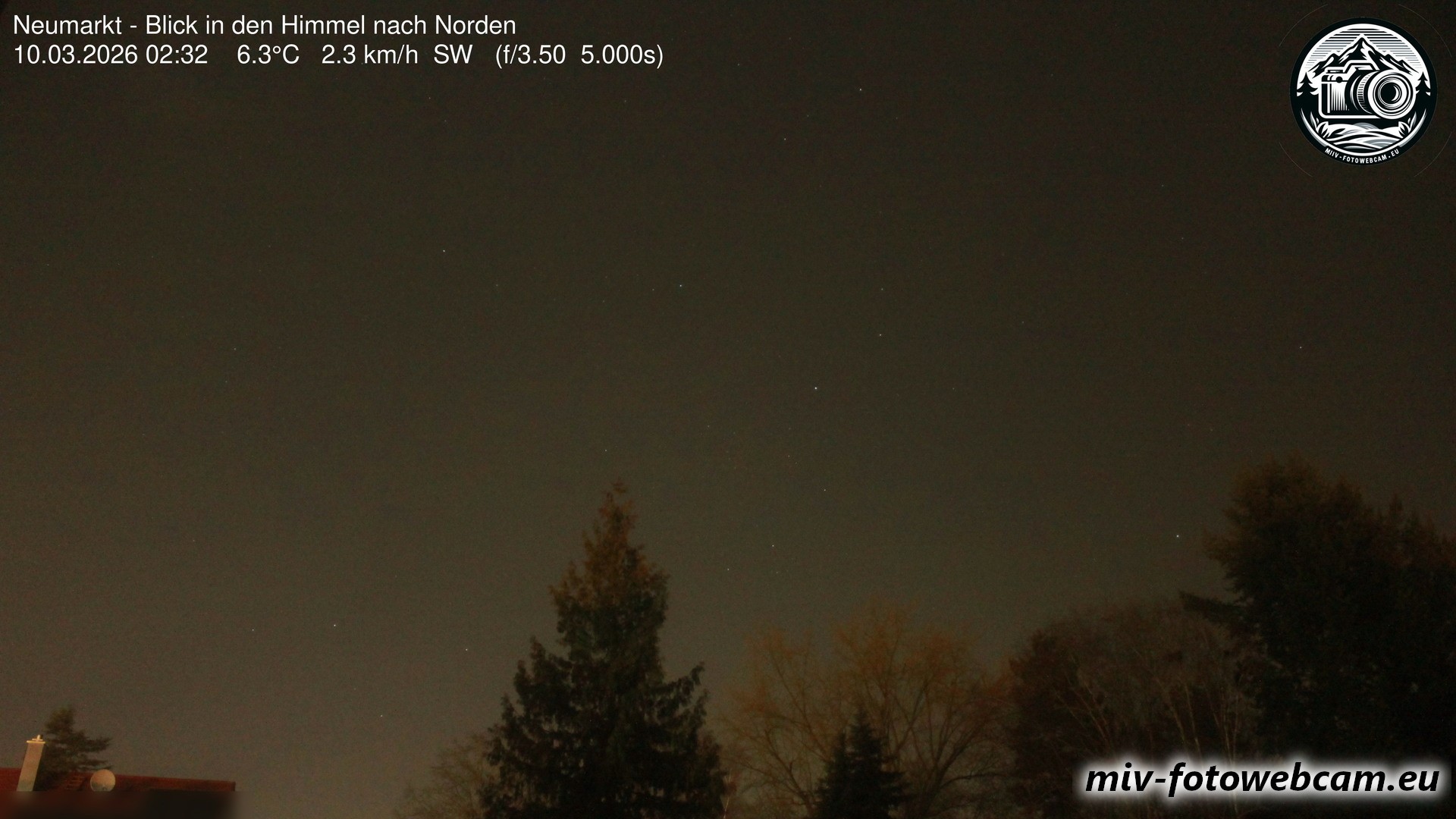 Archiv Foto Neumarkt in der Oberpfalz: Wetter-Webcam Norden