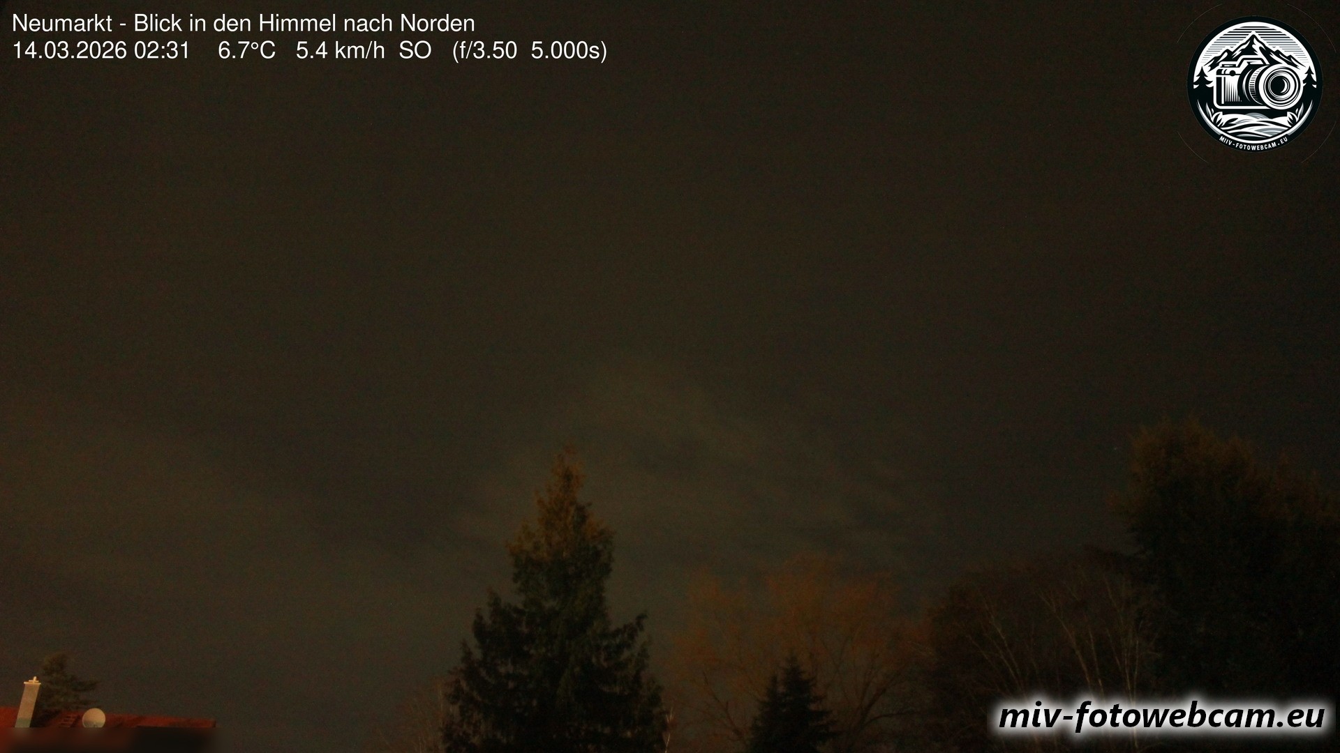 Archiv Foto Neumarkt in der Oberpfalz: Wetter-Webcam Norden