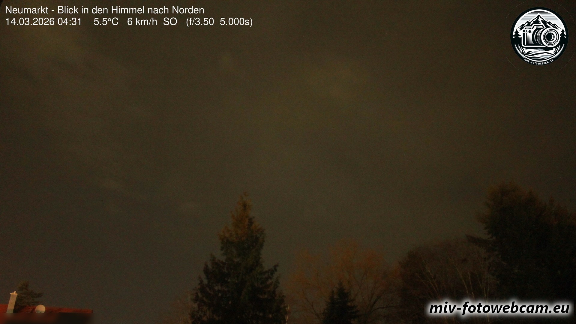 Archiv Foto Neumarkt in der Oberpfalz: Wetter-Webcam Norden