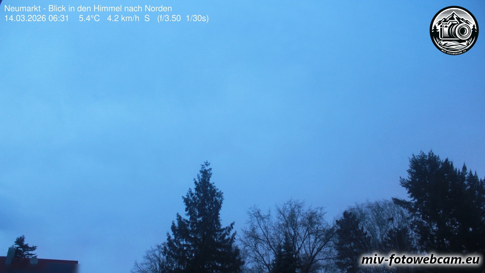 Archiv Foto Neumarkt in der Oberpfalz: Wetter-Webcam Norden