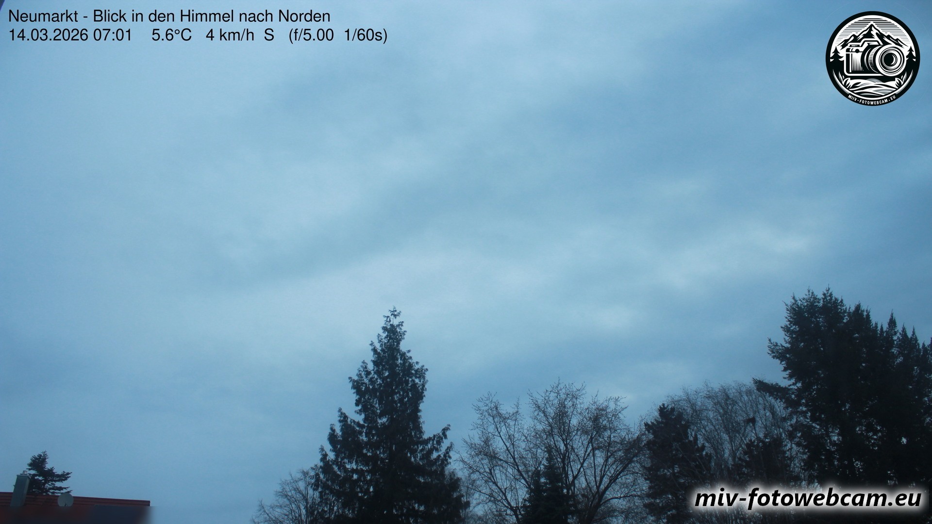 Archiv Foto Neumarkt in der Oberpfalz: Wetter-Webcam Norden