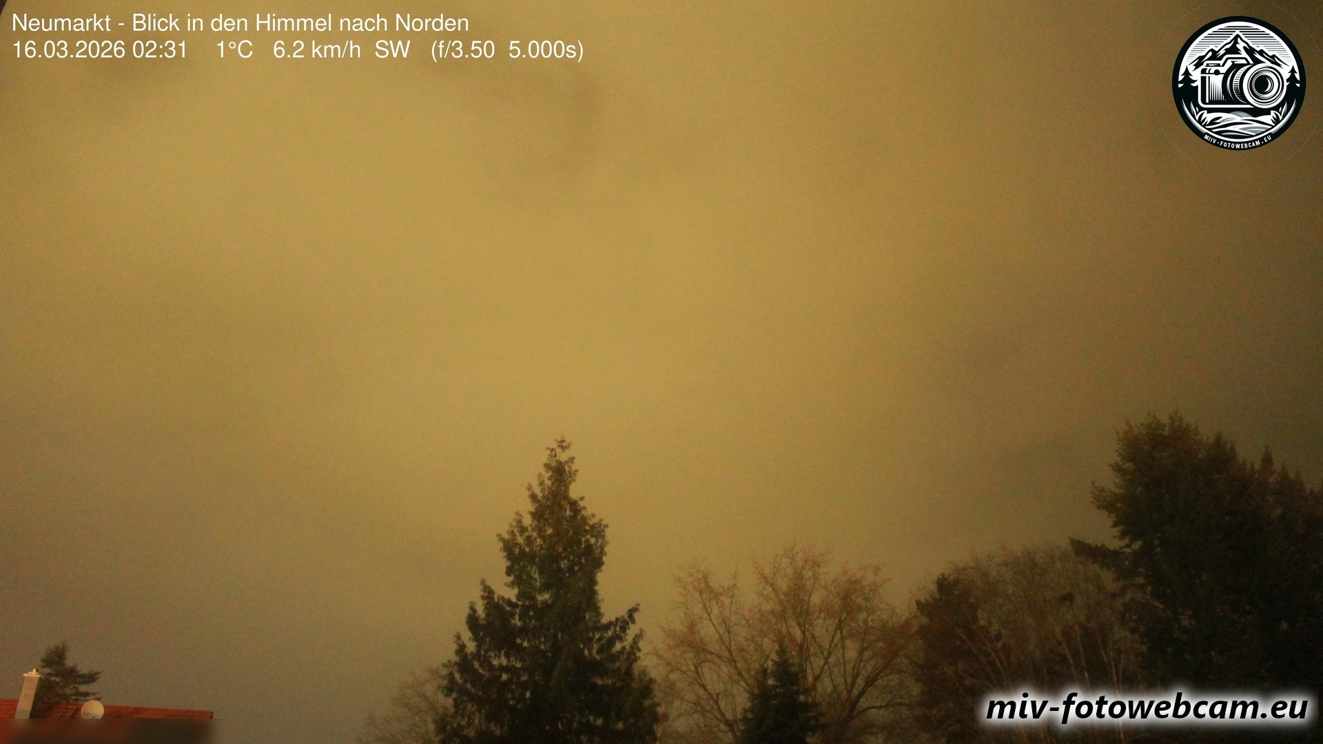 Archiv Foto Neumarkt in der Oberpfalz: Wetter-Webcam Norden