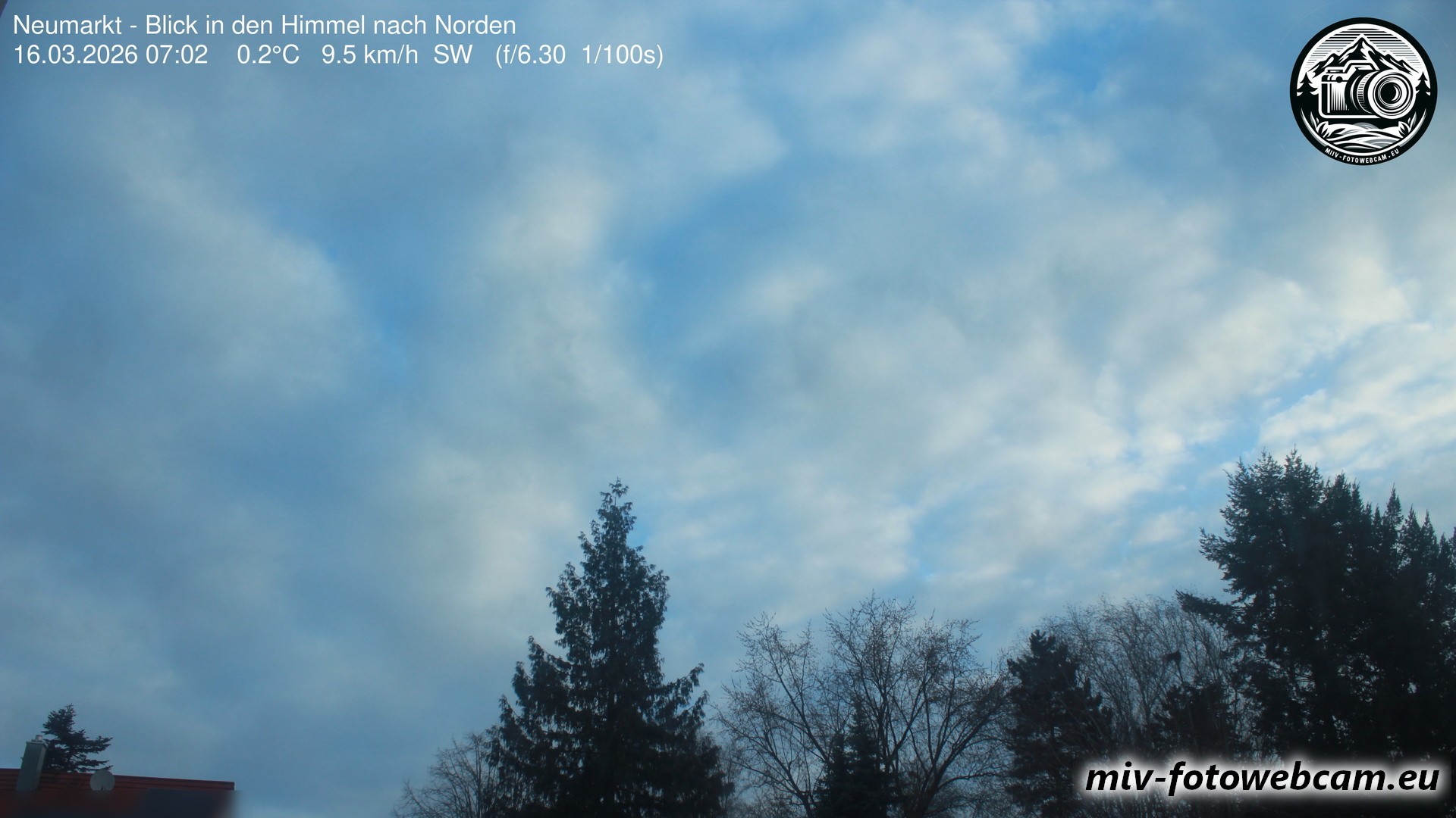 Archiv Foto Neumarkt in der Oberpfalz: Wetter-Webcam Norden