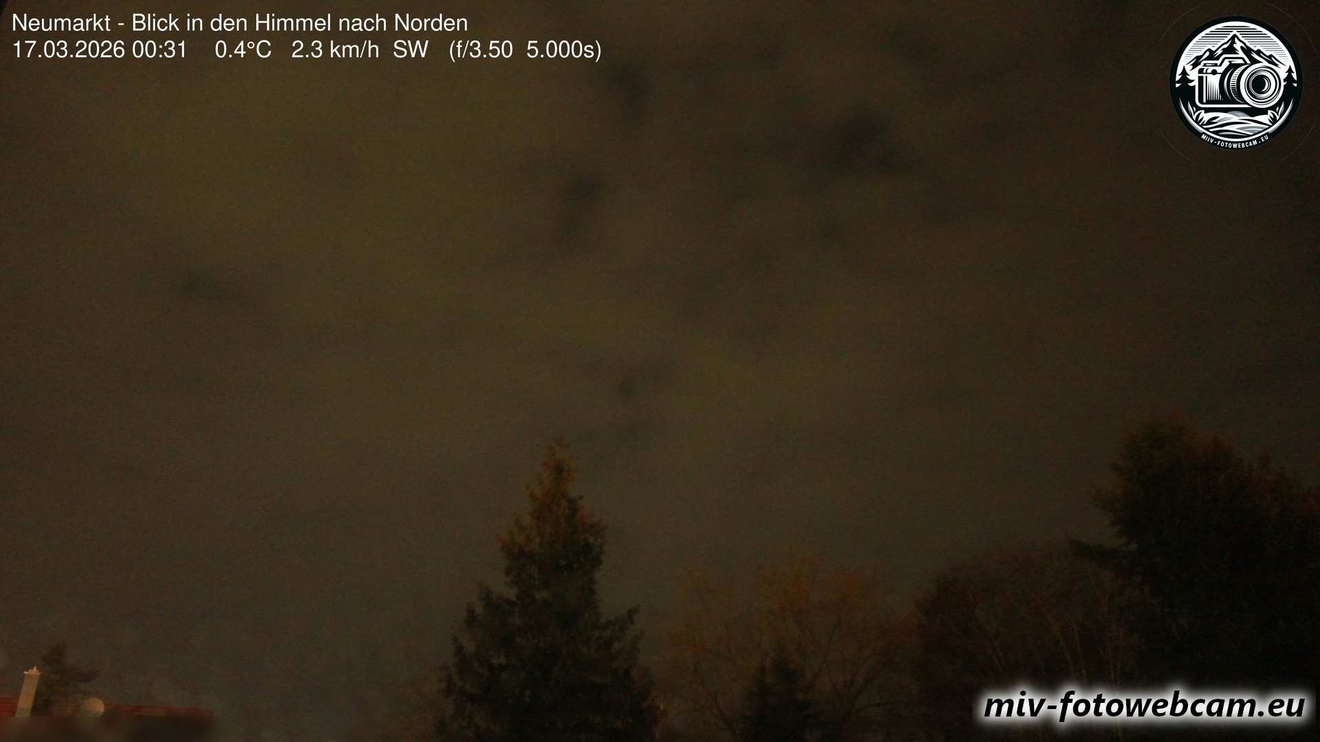 Archiv Foto Neumarkt in der Oberpfalz: Wetter-Webcam Norden