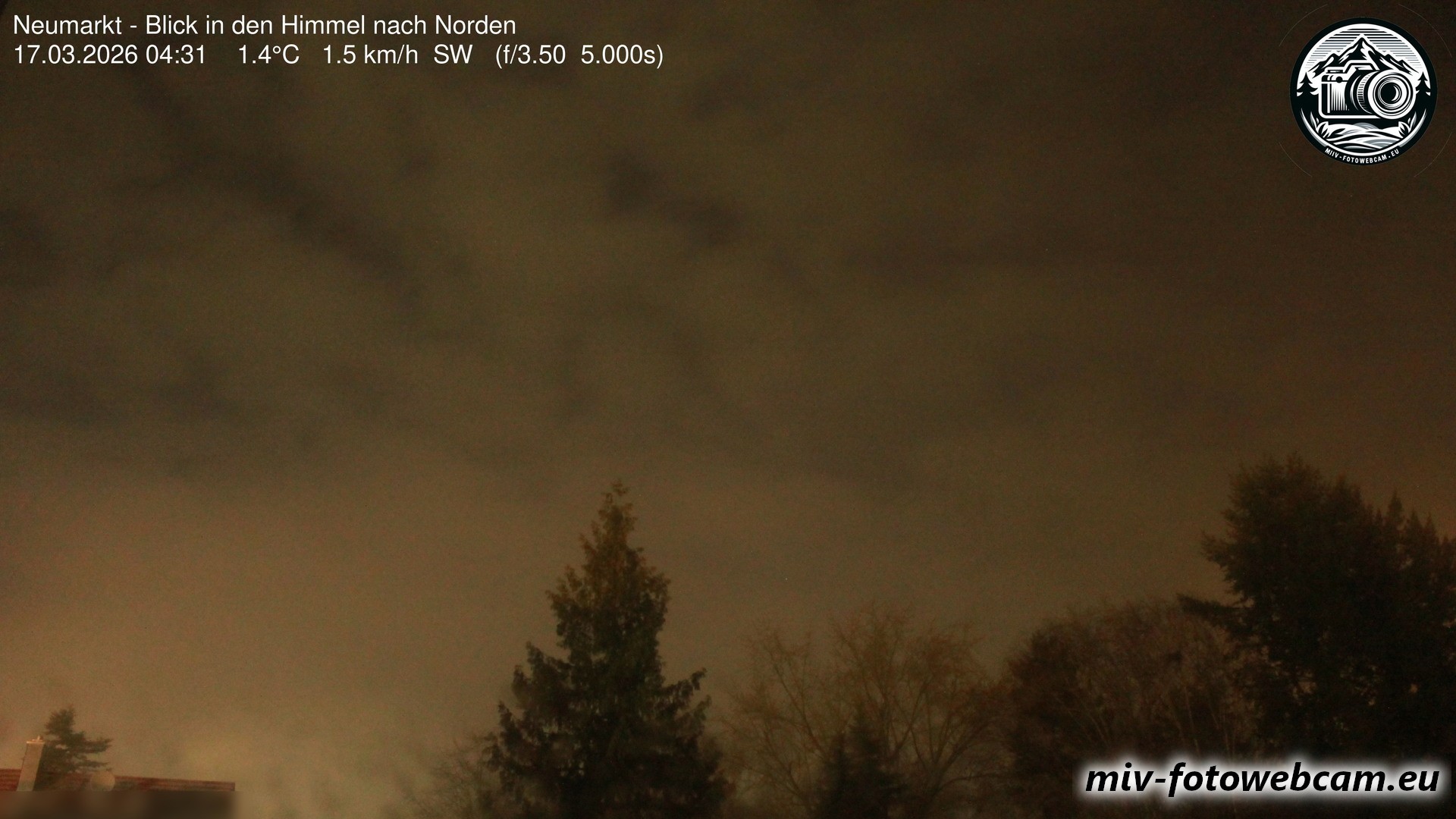 Archiv Foto Neumarkt in der Oberpfalz: Wetter-Webcam Norden