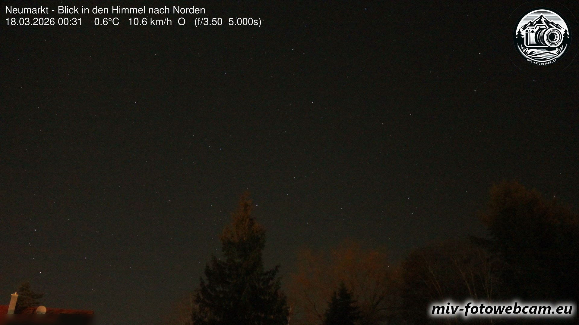 Archiv Foto Neumarkt in der Oberpfalz: Wetter-Webcam Norden