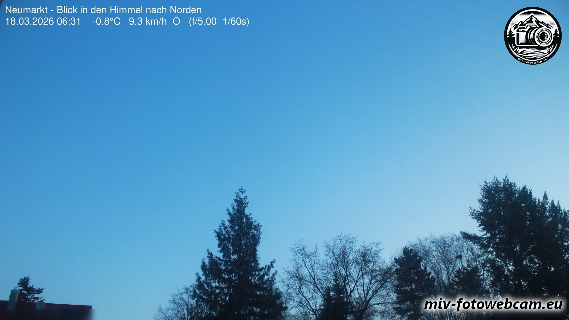 Archiv Foto Neumarkt in der Oberpfalz: Wetter-Webcam Norden