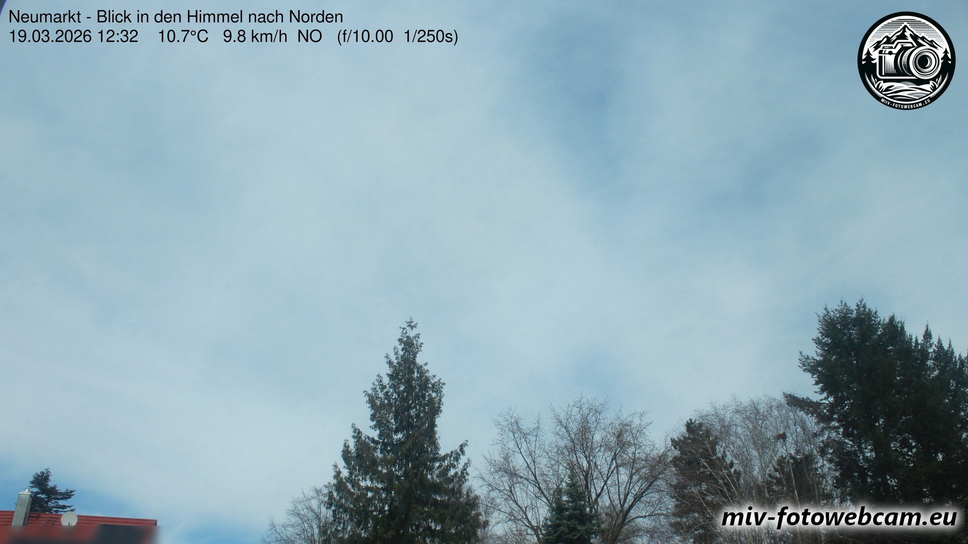 Archiv Foto Neumarkt in der Oberpfalz: Wetter-Webcam Norden