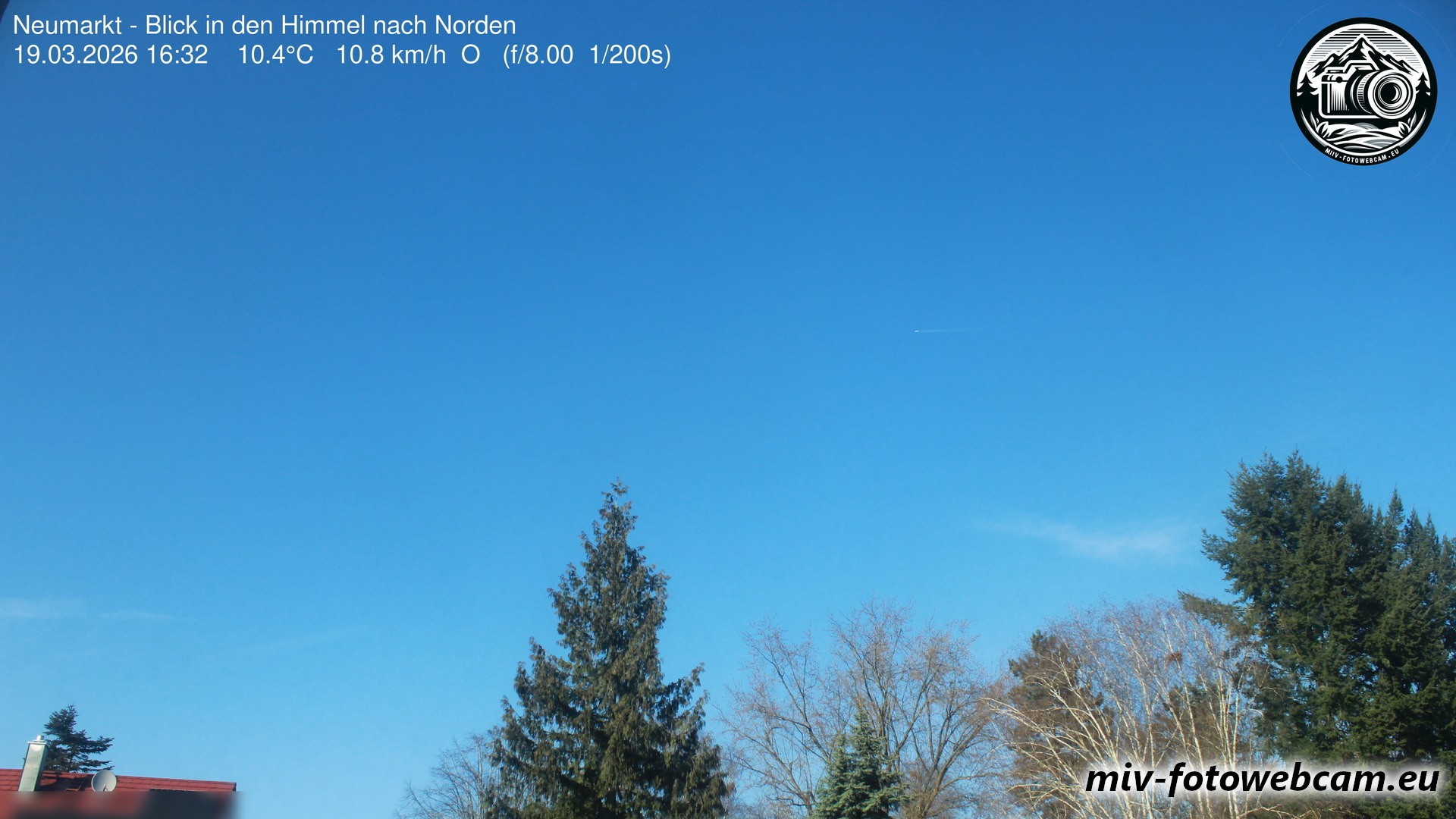 Archiv Foto Neumarkt in der Oberpfalz: Wetter-Webcam Norden