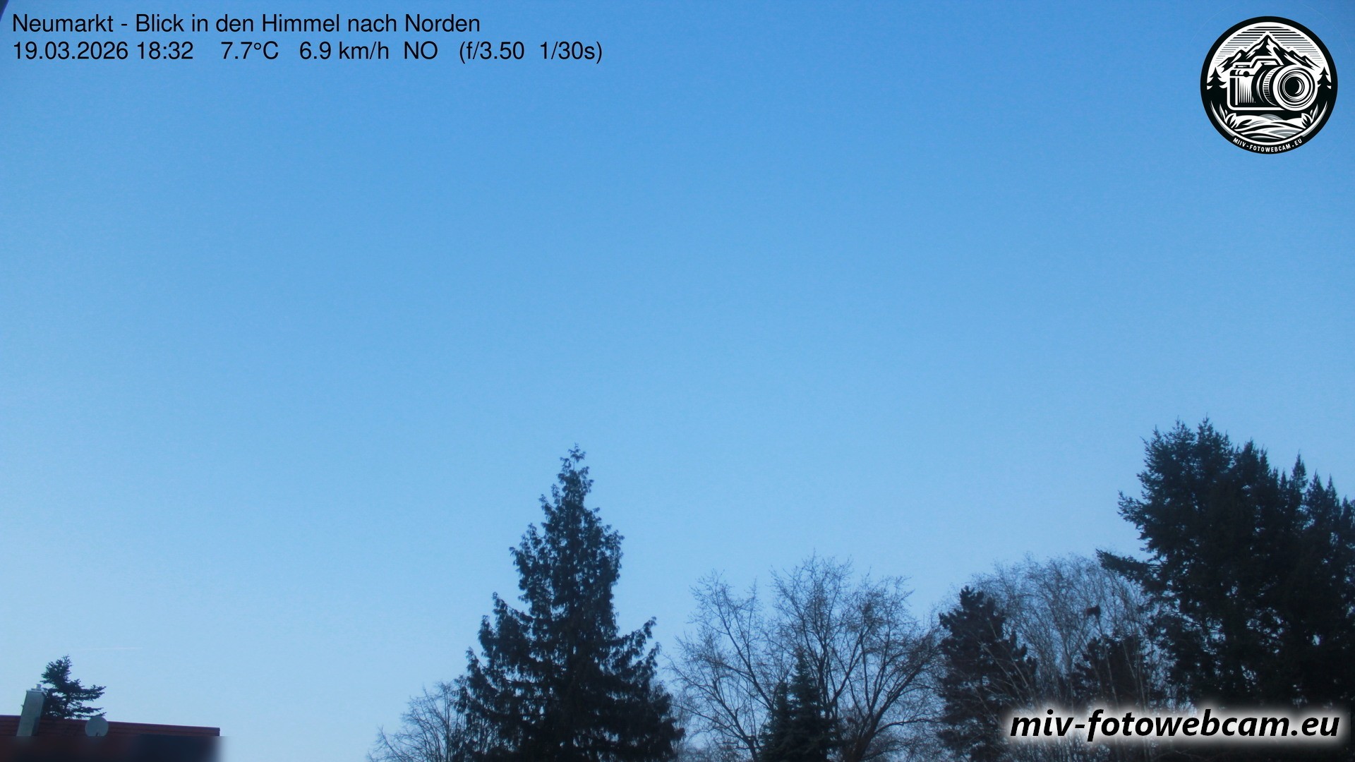 Archiv Foto Neumarkt in der Oberpfalz: Wetter-Webcam Norden