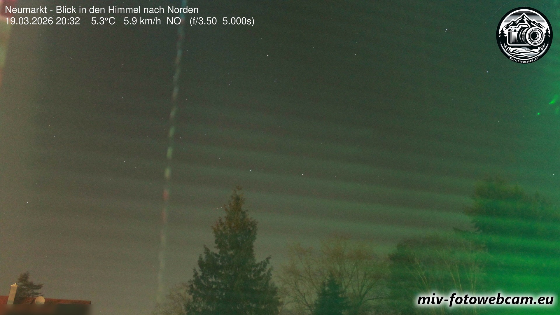 Archiv Foto Neumarkt in der Oberpfalz: Wetter-Webcam Norden