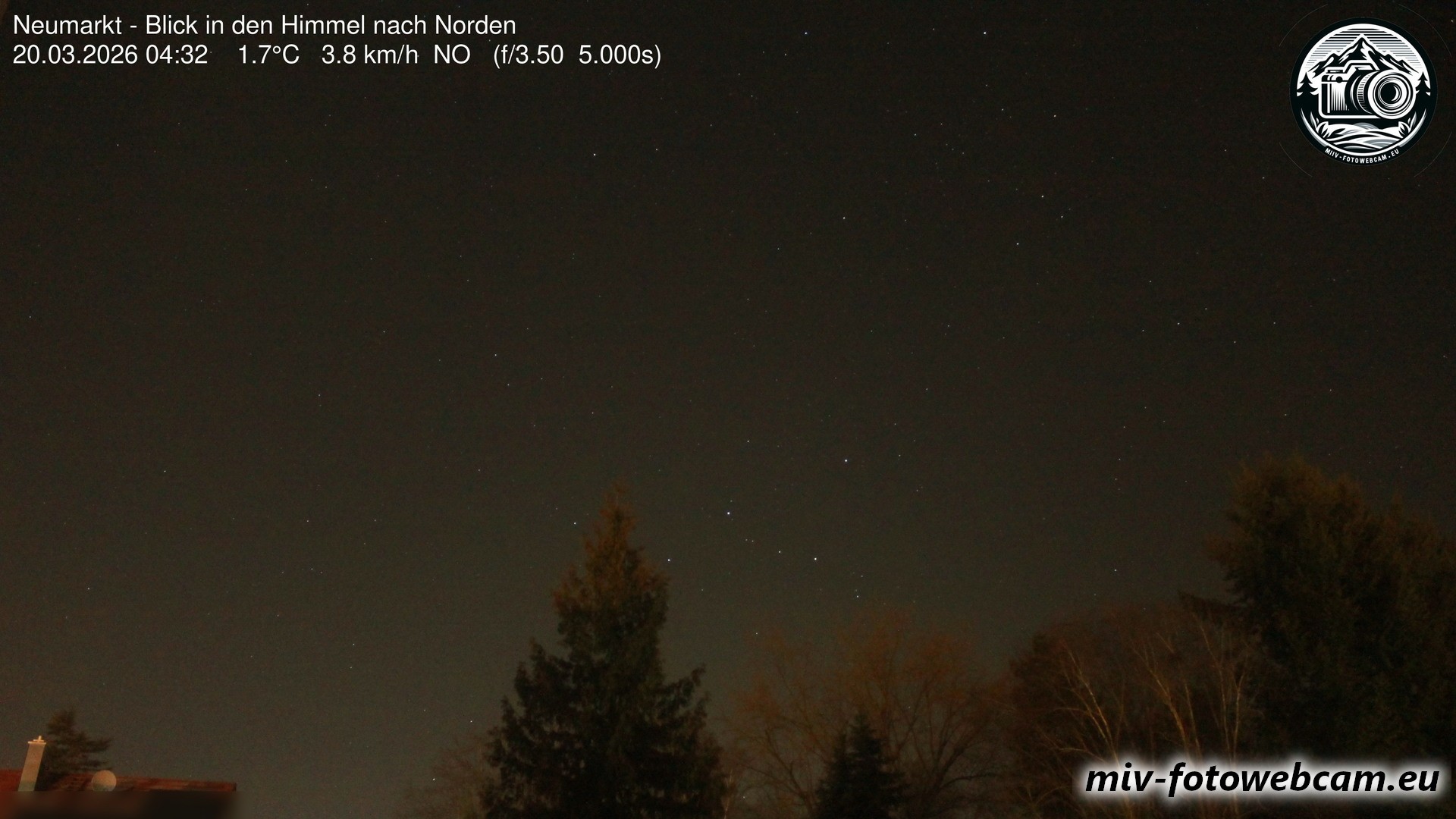 Archiv Foto Neumarkt in der Oberpfalz: Wetter-Webcam Norden