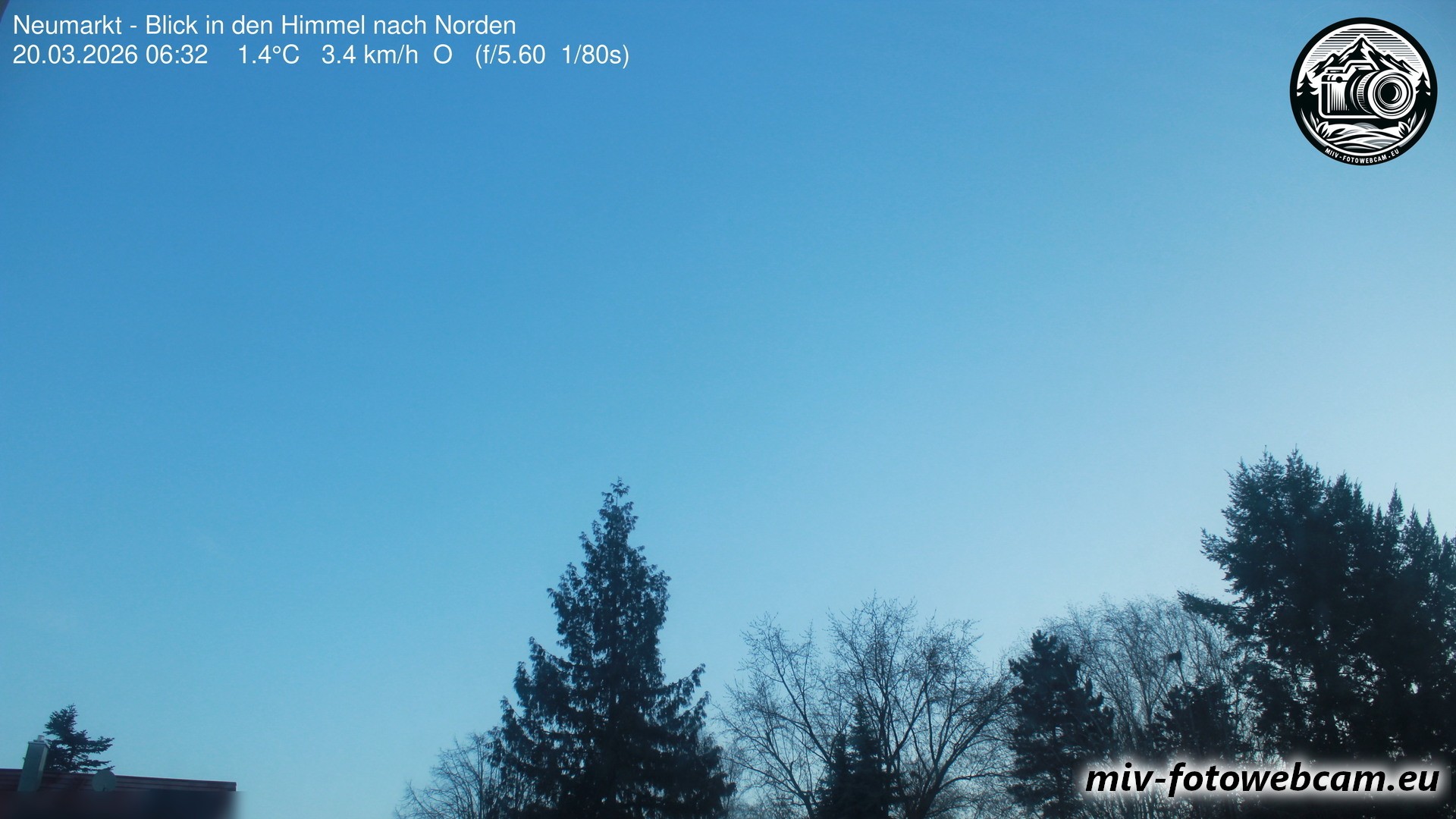 Archiv Foto Neumarkt in der Oberpfalz: Wetter-Webcam Norden