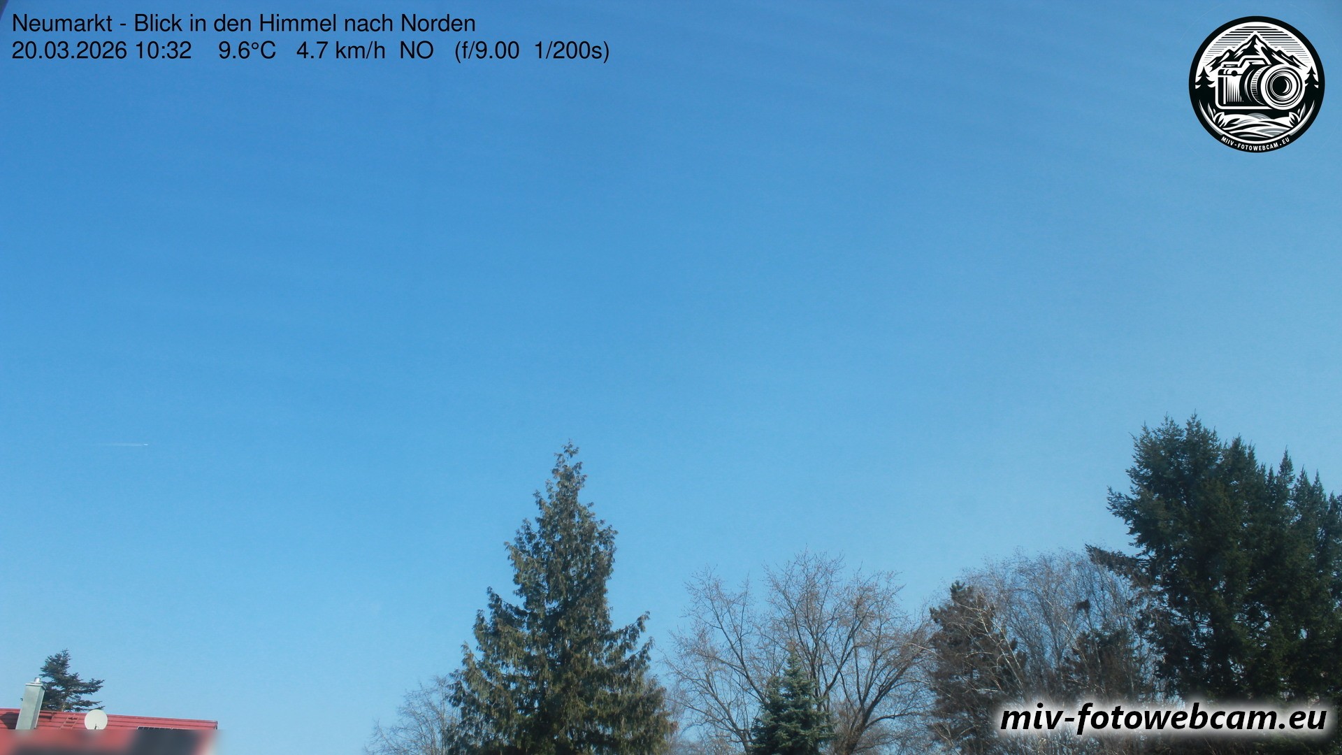 Archiv Foto Neumarkt in der Oberpfalz: Wetter-Webcam Norden