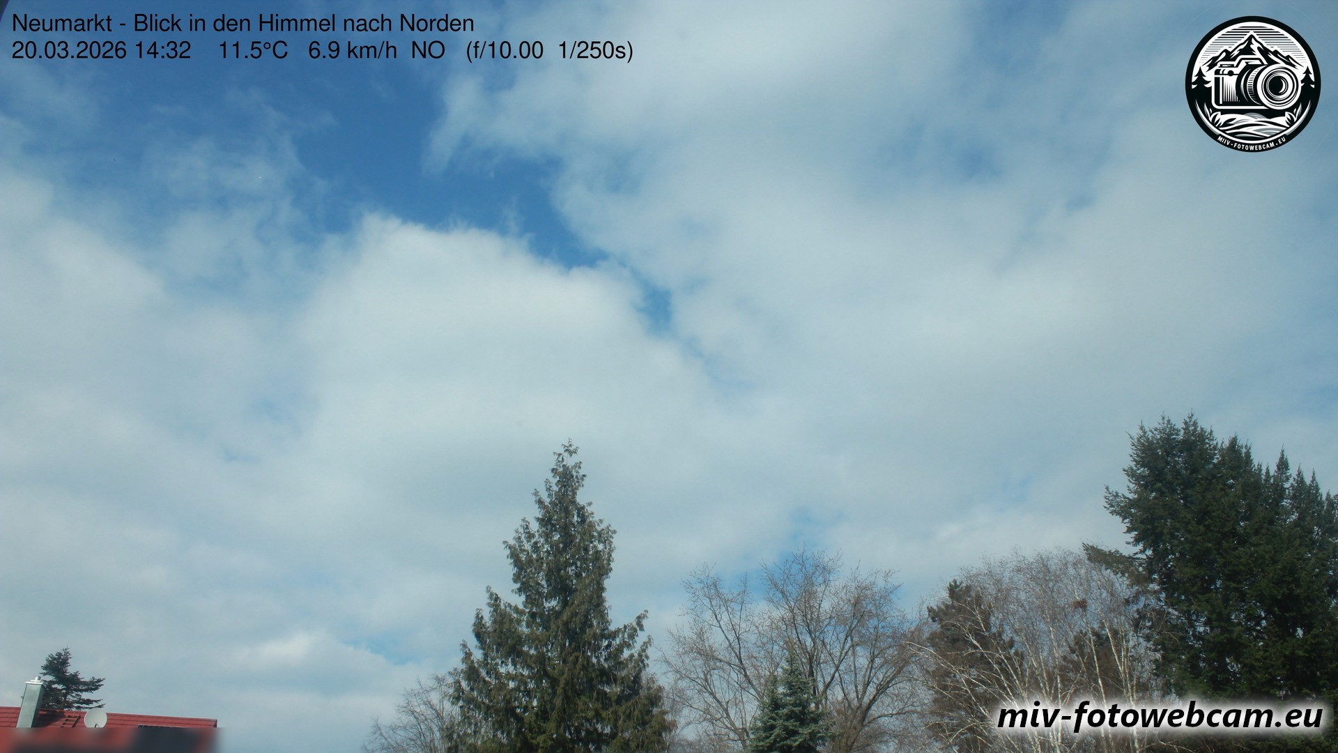 Archiv Foto Neumarkt in der Oberpfalz: Wetter-Webcam Norden