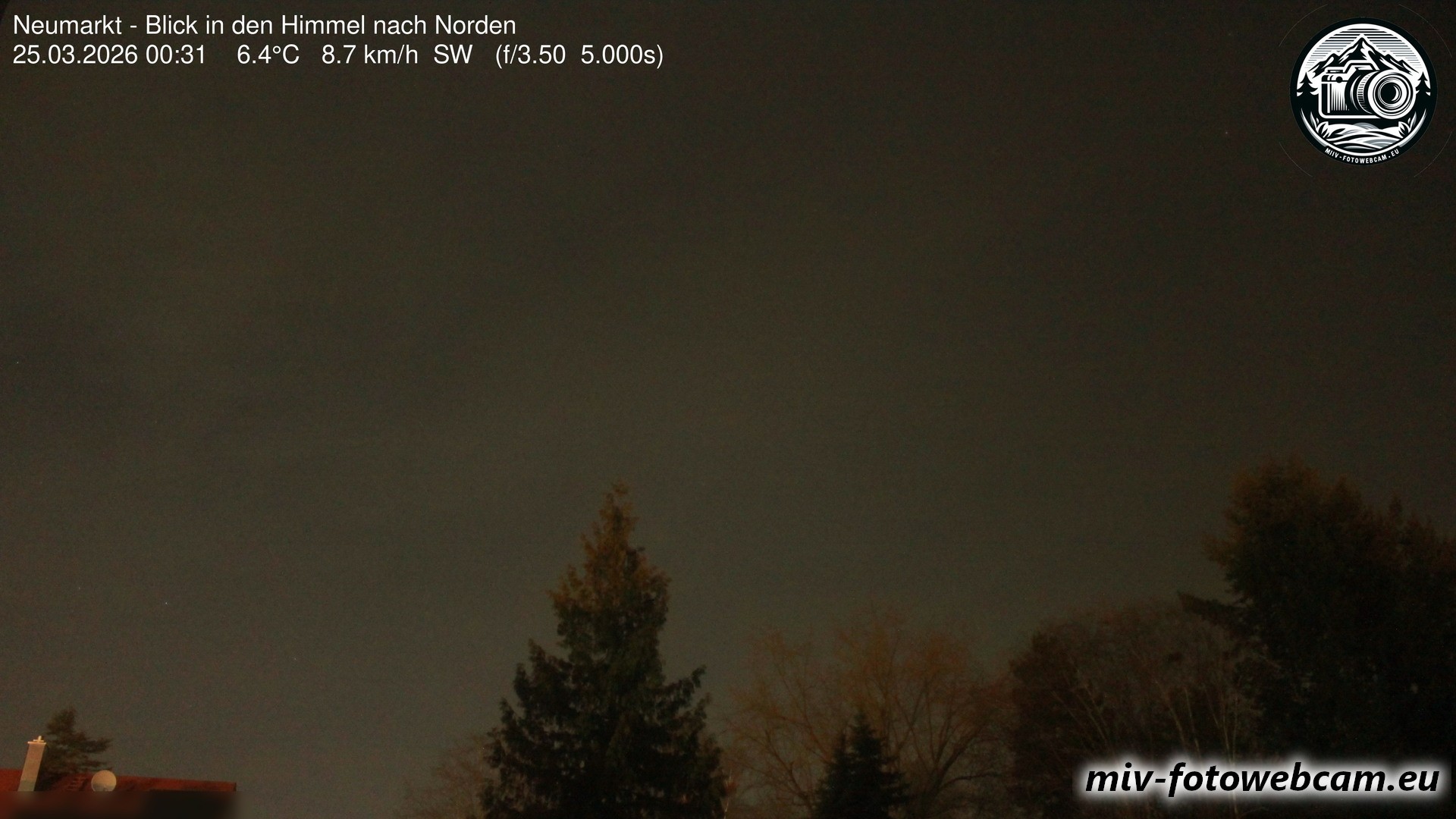 Archiv Foto Neumarkt in der Oberpfalz: Wetter-Webcam Norden