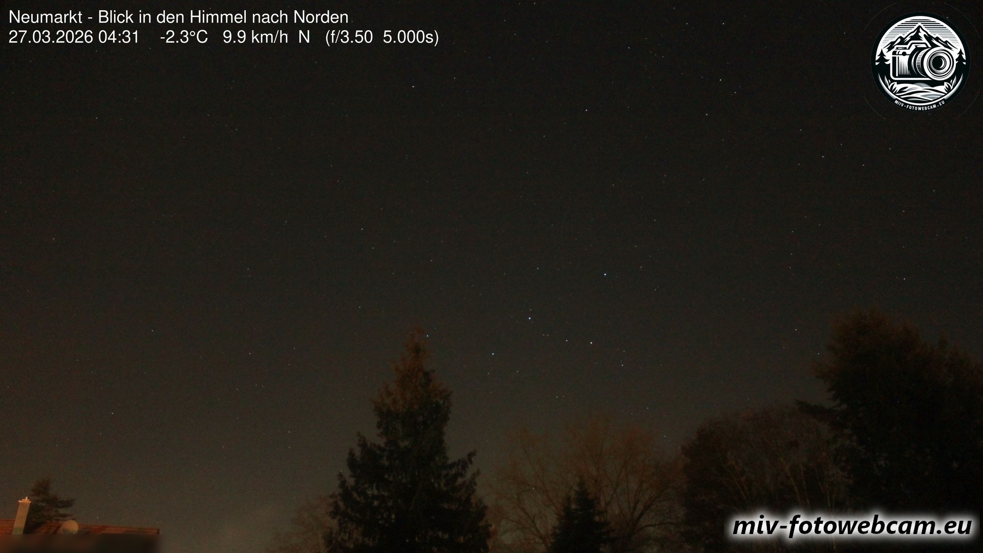 Archiv Foto Neumarkt in der Oberpfalz: Wetter-Webcam Norden