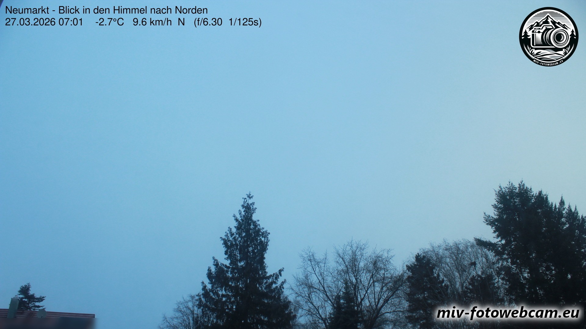 Archiv Foto Neumarkt in der Oberpfalz: Wetter-Webcam Norden