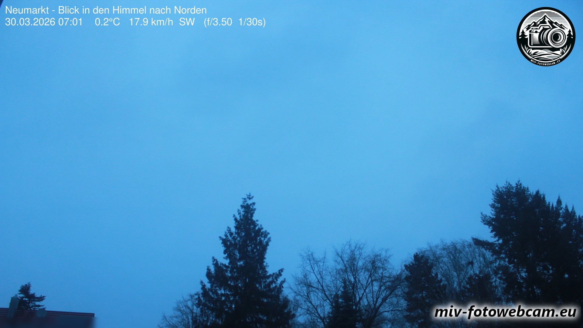 Archiv Foto Neumarkt in der Oberpfalz: Wetter-Webcam Norden