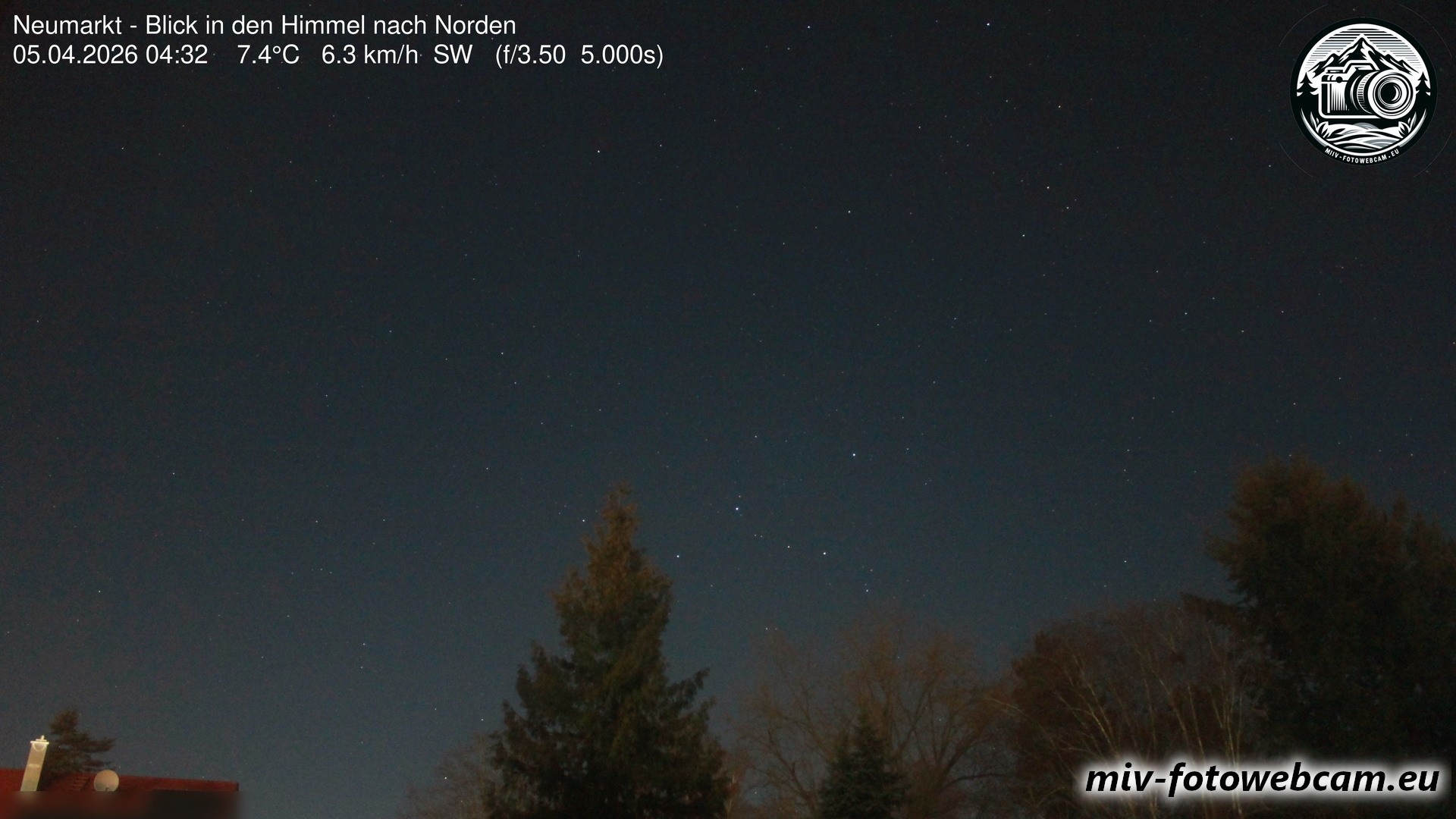Archiv Foto Neumarkt in der Oberpfalz: Wetter-Webcam Norden