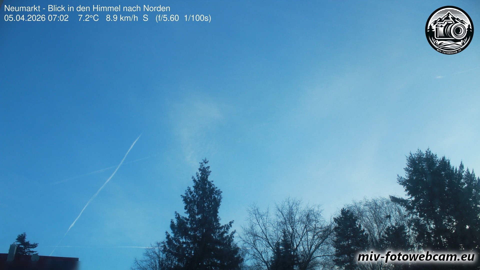 Archiv Foto Neumarkt in der Oberpfalz: Wetter-Webcam Norden