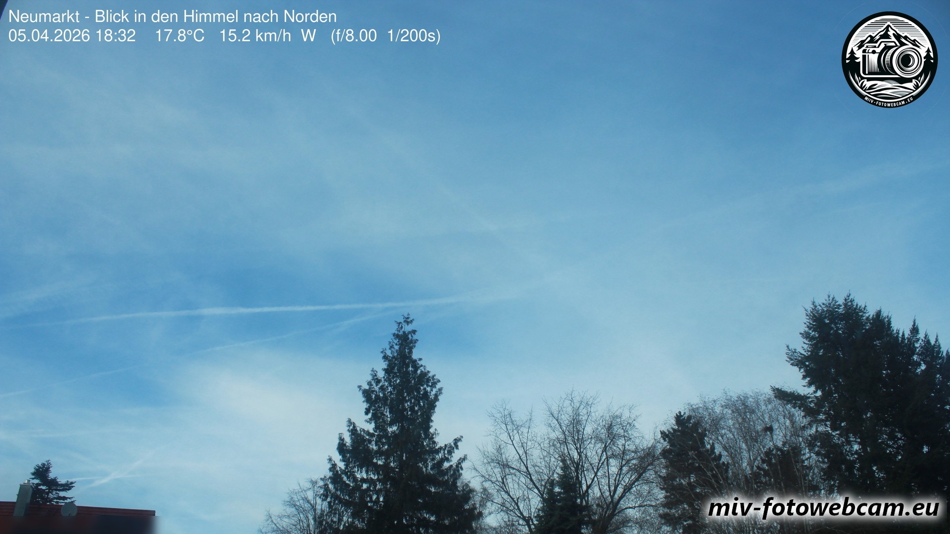 Archiv Foto Neumarkt in der Oberpfalz: Wetter-Webcam Norden