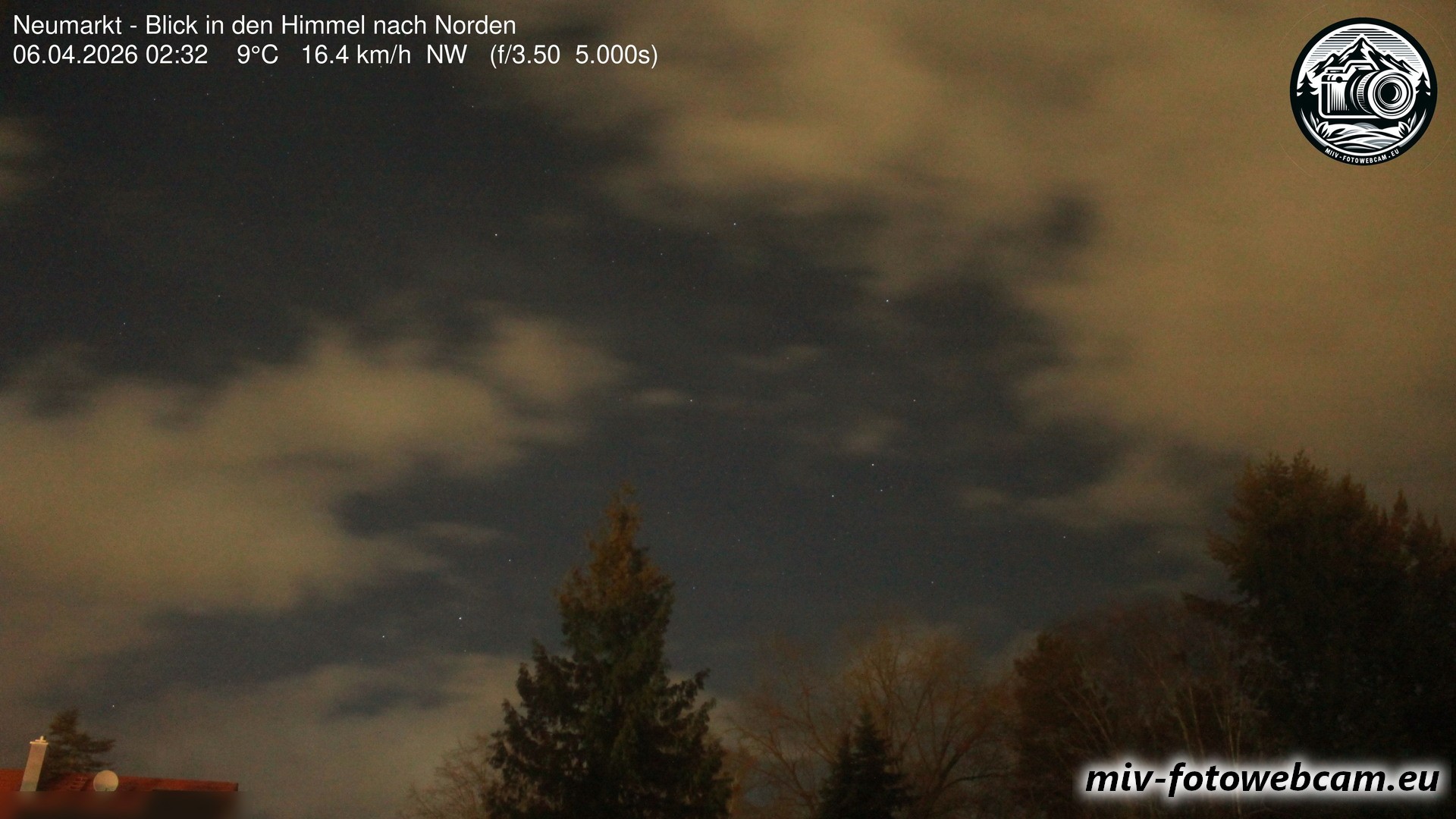 Archiv Foto Neumarkt in der Oberpfalz: Wetter-Webcam Norden