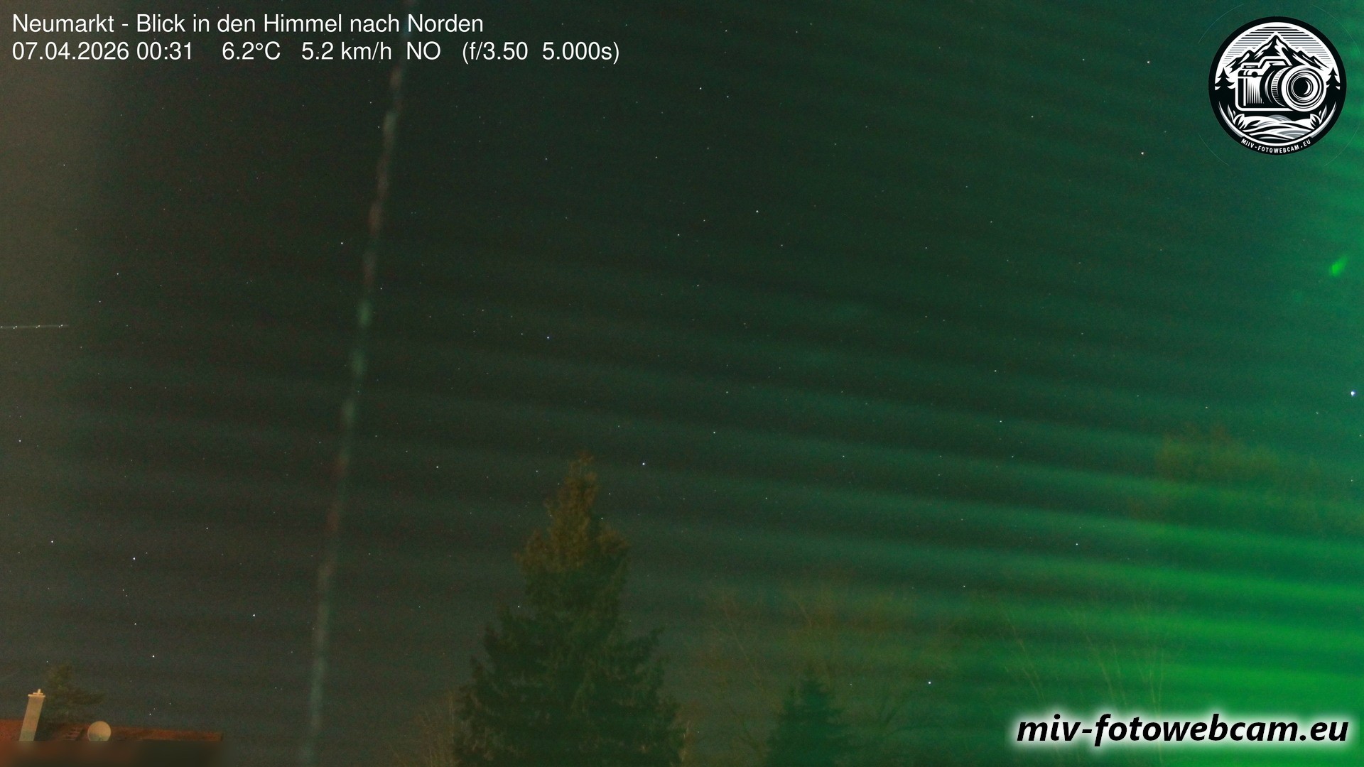 Archiv Foto Neumarkt in der Oberpfalz: Wetter-Webcam Norden